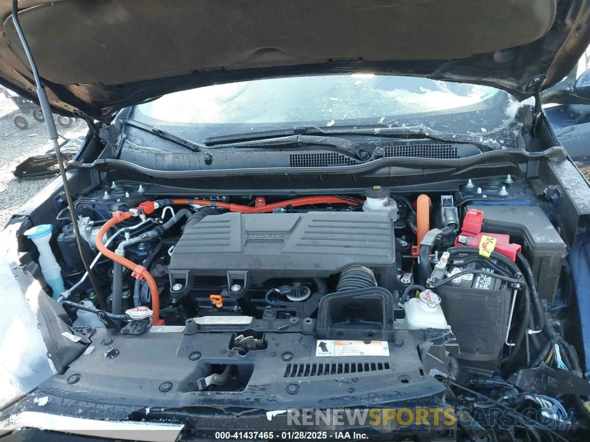 10 fotografías del automóvil dañado 5J6RT6H87NL053984 HONDA CR-V 2022