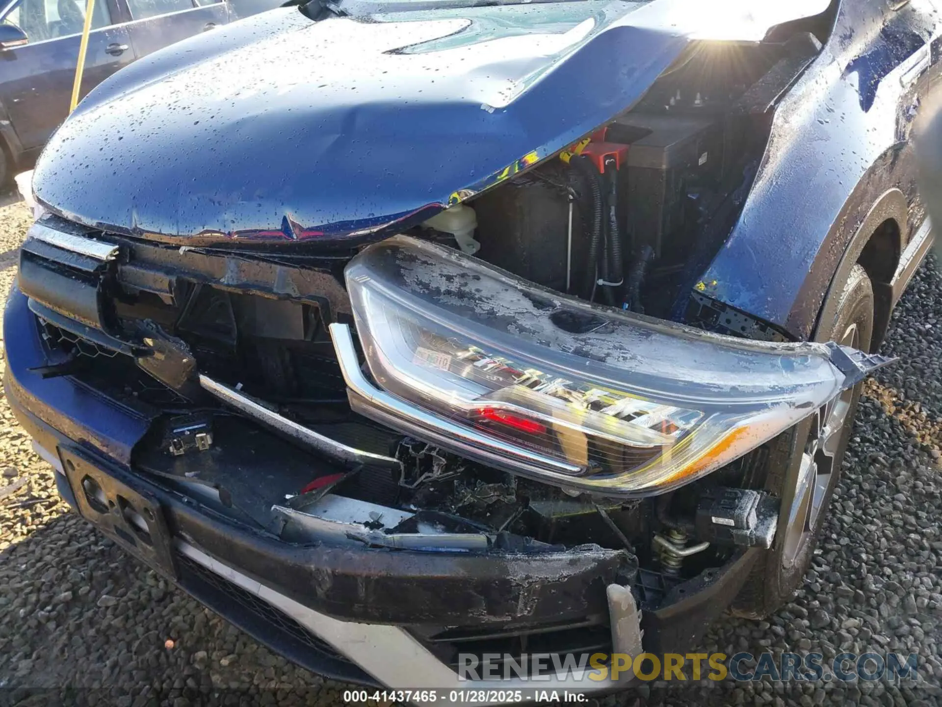 6 fotografías del automóvil dañado 5J6RT6H87NL053984 HONDA CR-V 2022