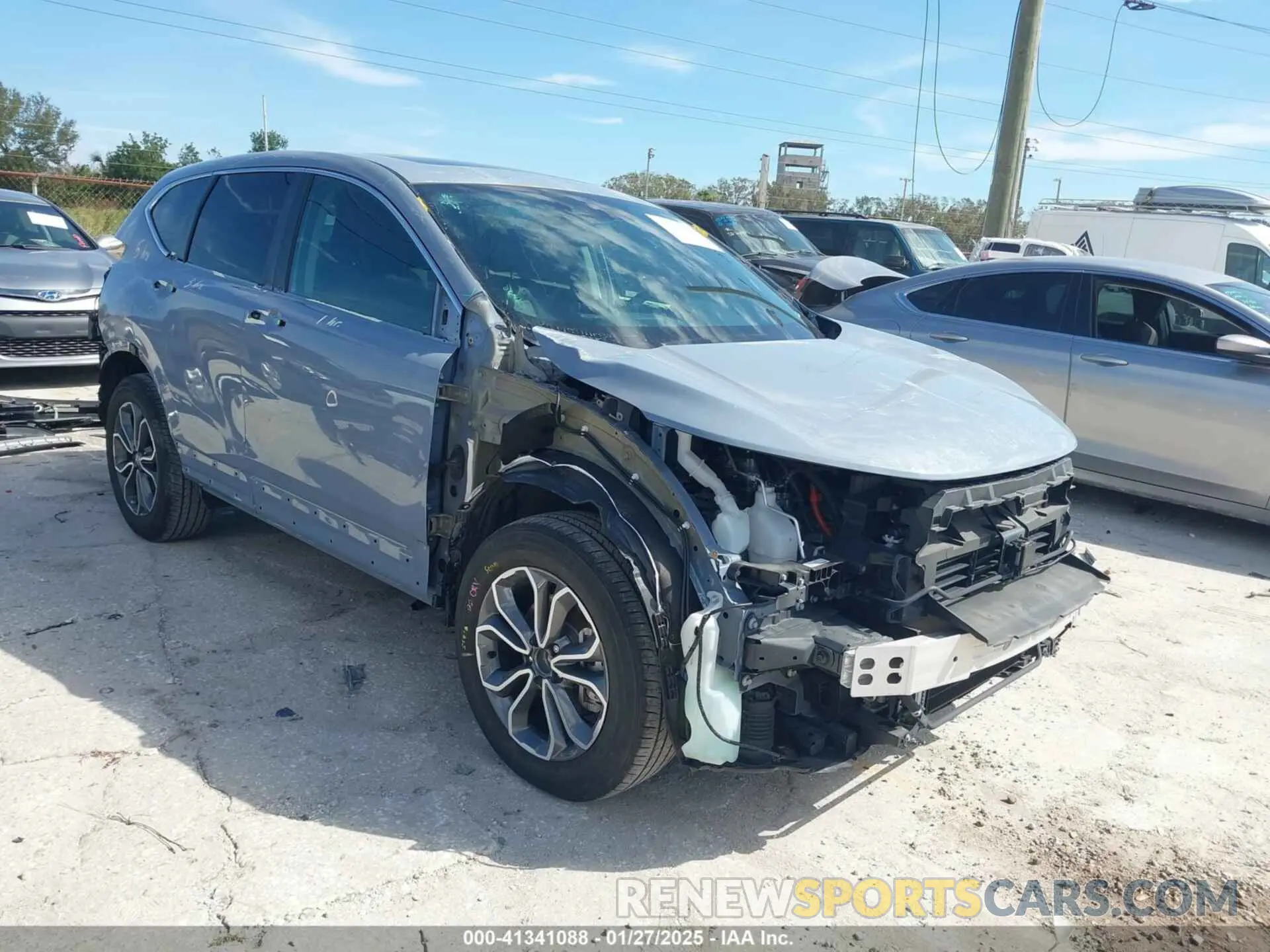 1 fotografías del automóvil dañado 5J6RT6H8XNL042669 HONDA CR-V 2022