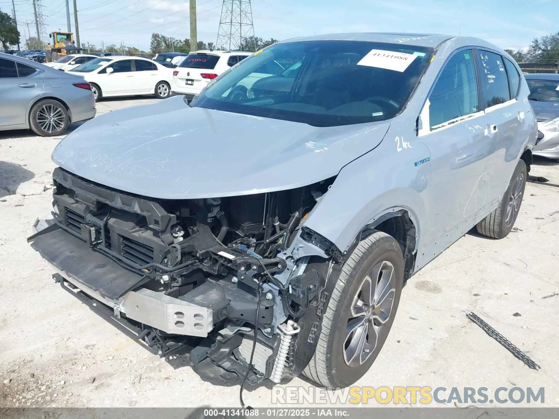 18 fotografías del automóvil dañado 5J6RT6H8XNL042669 HONDA CR-V 2022