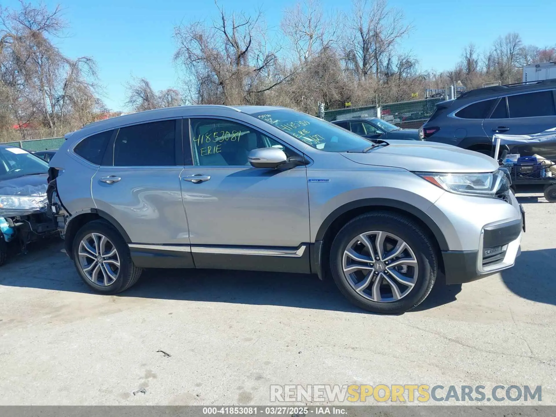 13 fotografías del automóvil dañado 5J6RT6H91NL037479 HONDA CR-V 2022