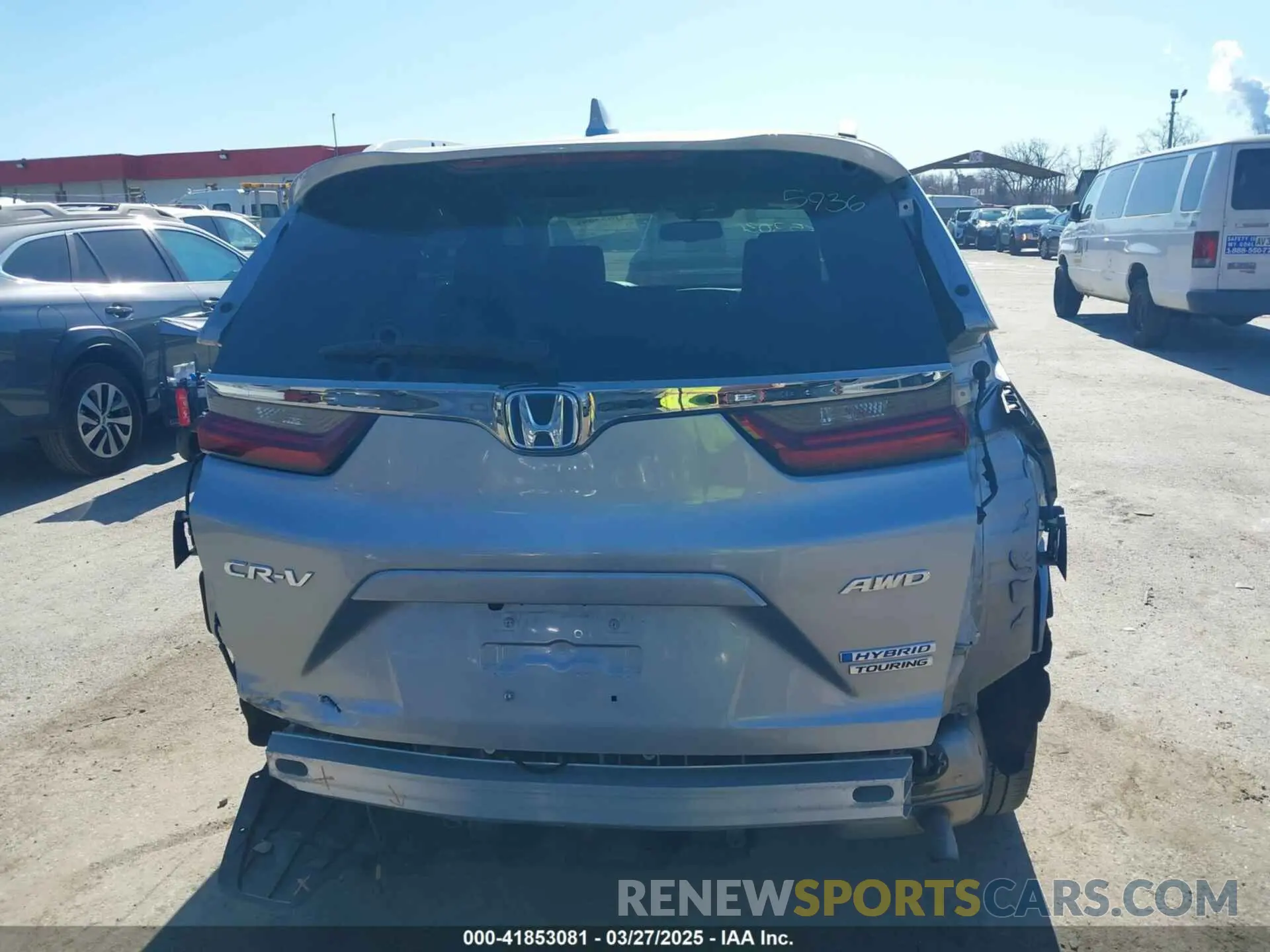 16 fotografías del automóvil dañado 5J6RT6H91NL037479 HONDA CR-V 2022