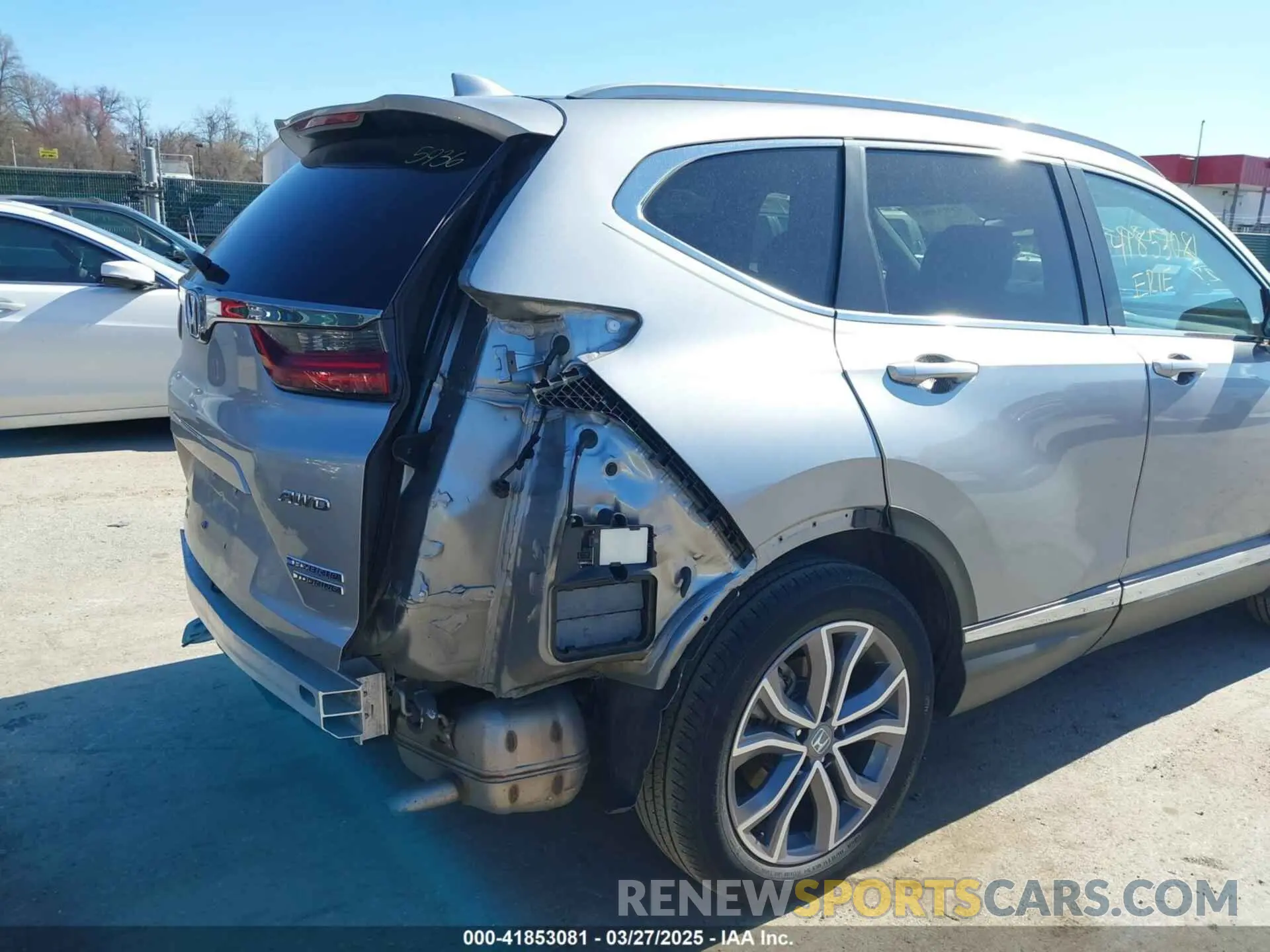 18 fotografías del automóvil dañado 5J6RT6H91NL037479 HONDA CR-V 2022