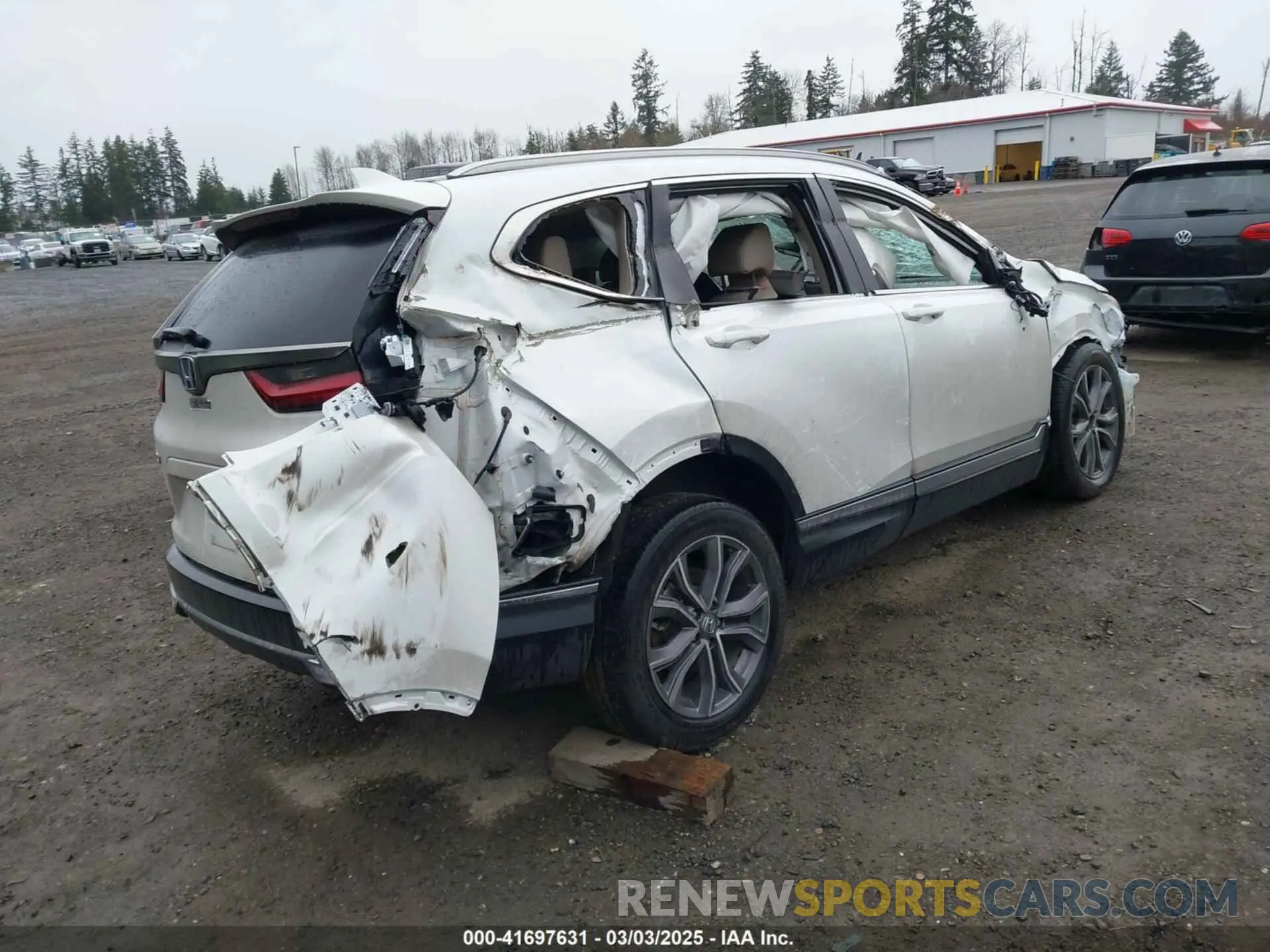 4 fotografías del automóvil dañado 5J6RT6H95NL035220 HONDA CR-V 2022