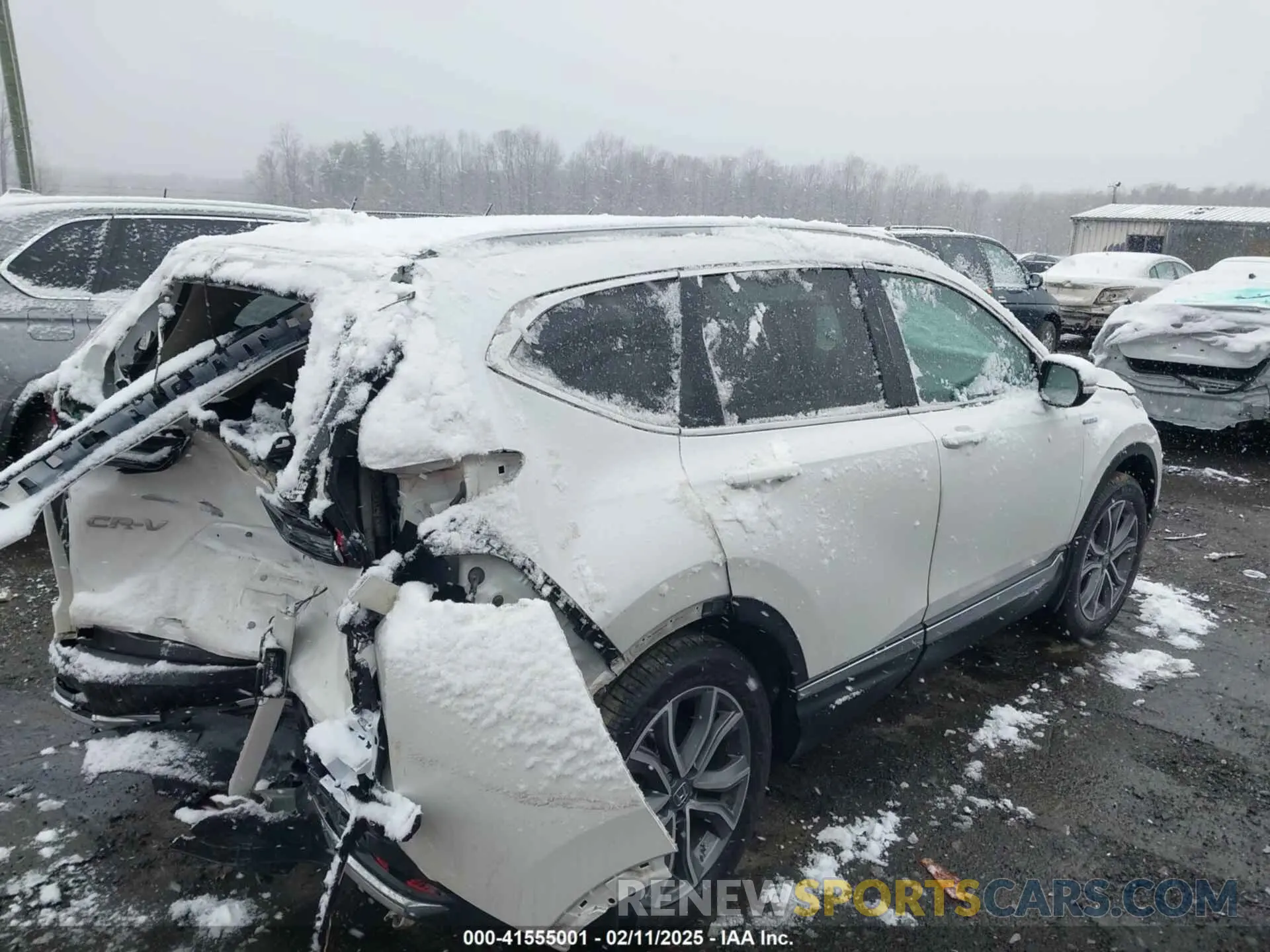 4 fotografías del automóvil dañado 5J6RT6H96NL055556 HONDA CR-V 2022