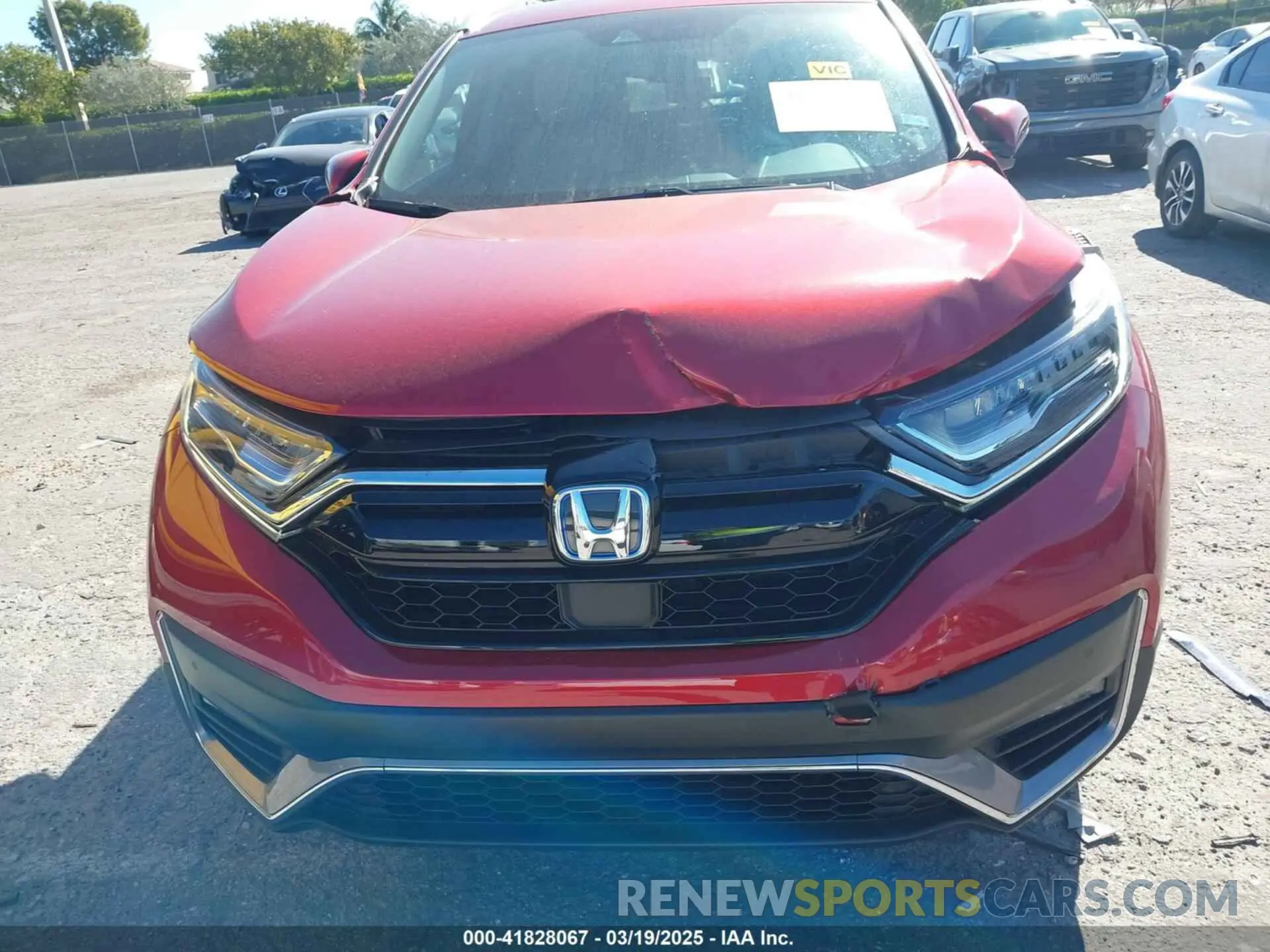 6 fotografías del automóvil dañado 5J6RT6H98NL035096 HONDA CR-V 2022