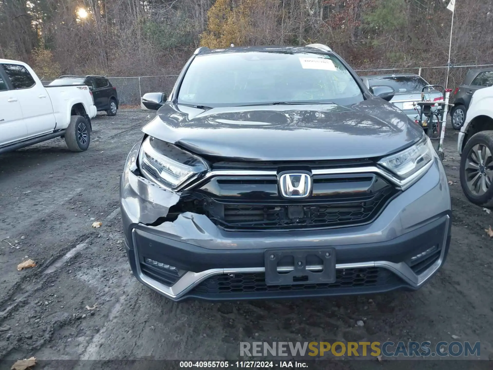 12 fotografías del automóvil dañado 5J6RT6H9XNL038288 HONDA CR-V 2022