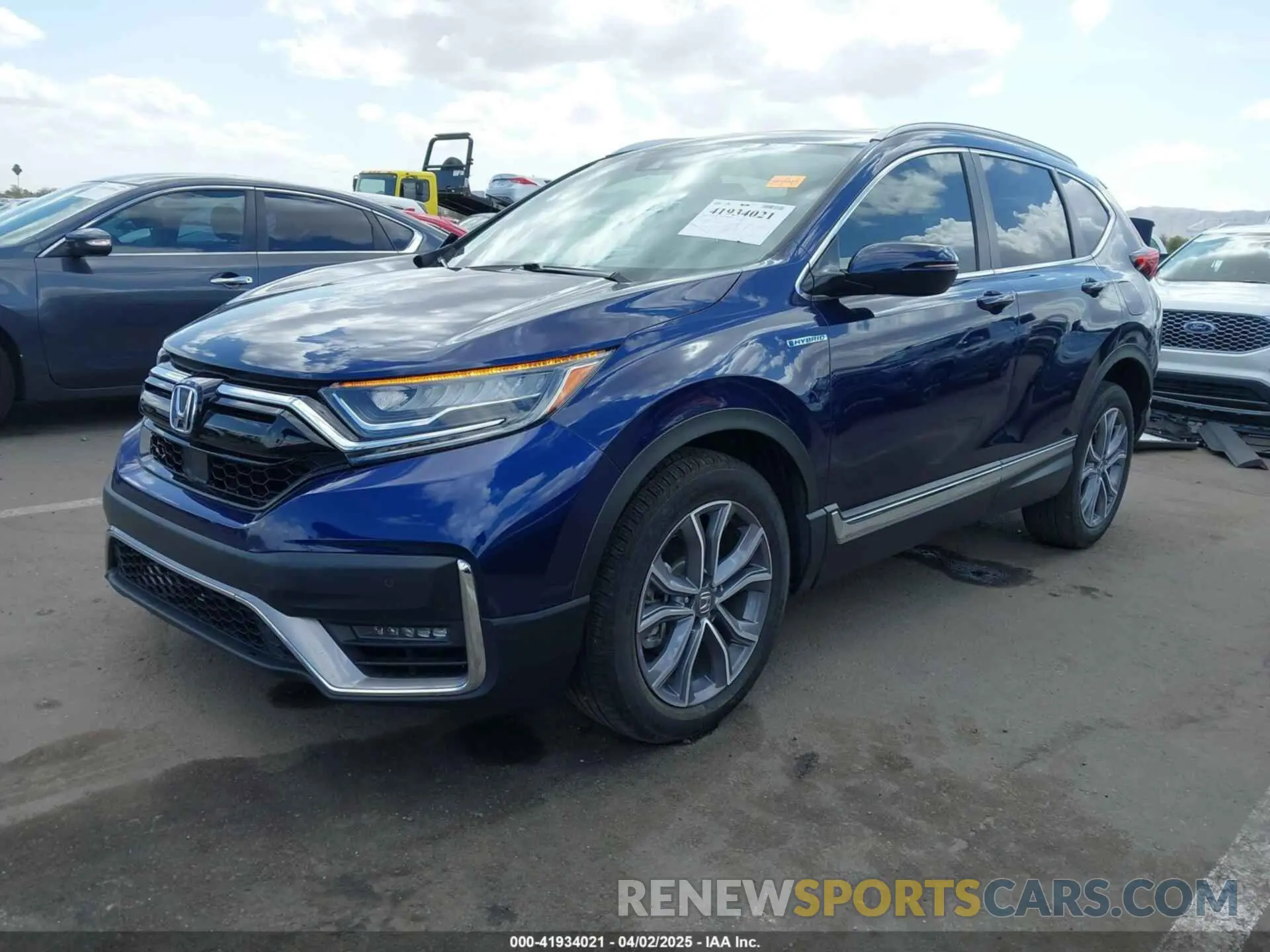 2 fotografías del automóvil dañado 5J6RT6H9XNL042471 HONDA CR-V 2022