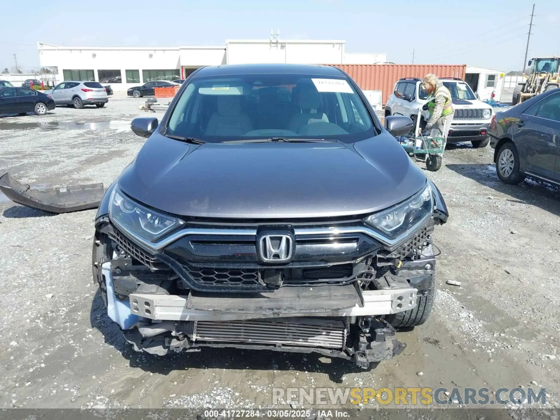 6 fotografías del automóvil dañado 5J6RW1H53NA011257 HONDA CR-V 2022