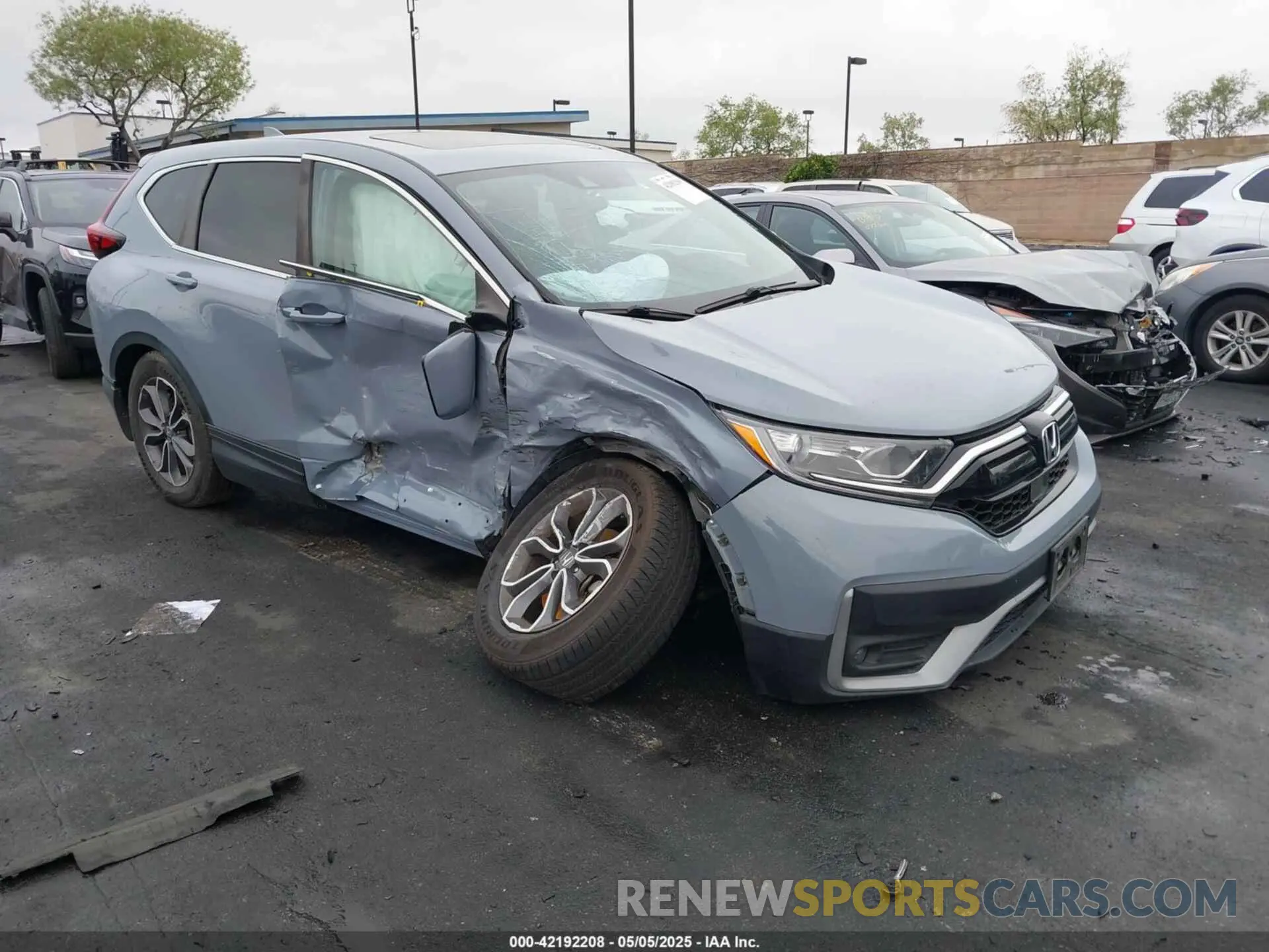 1 fotografías del automóvil dañado 5J6RW1H58NA023565 HONDA CR-V 2022