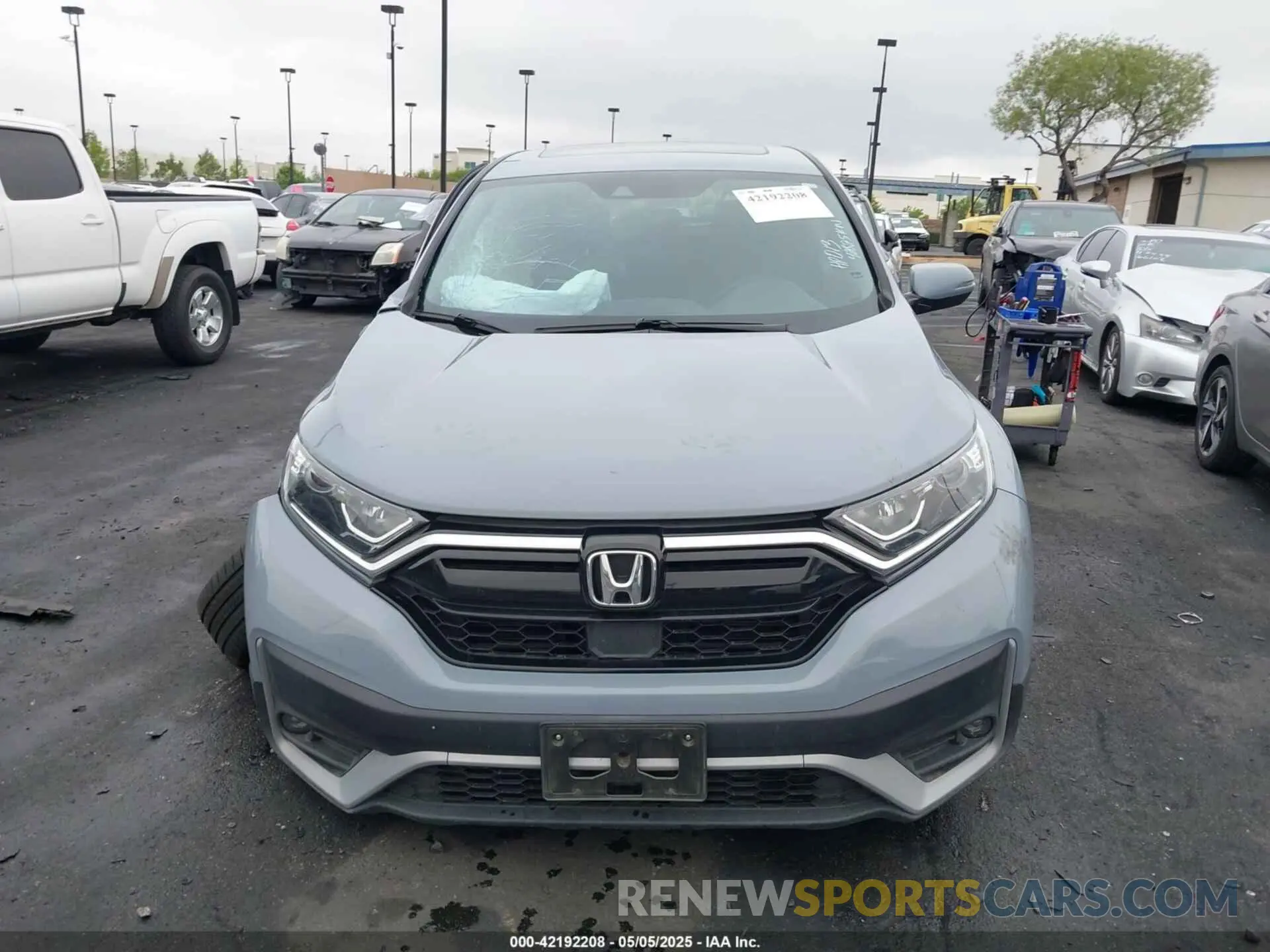 12 fotografías del automóvil dañado 5J6RW1H58NA023565 HONDA CR-V 2022