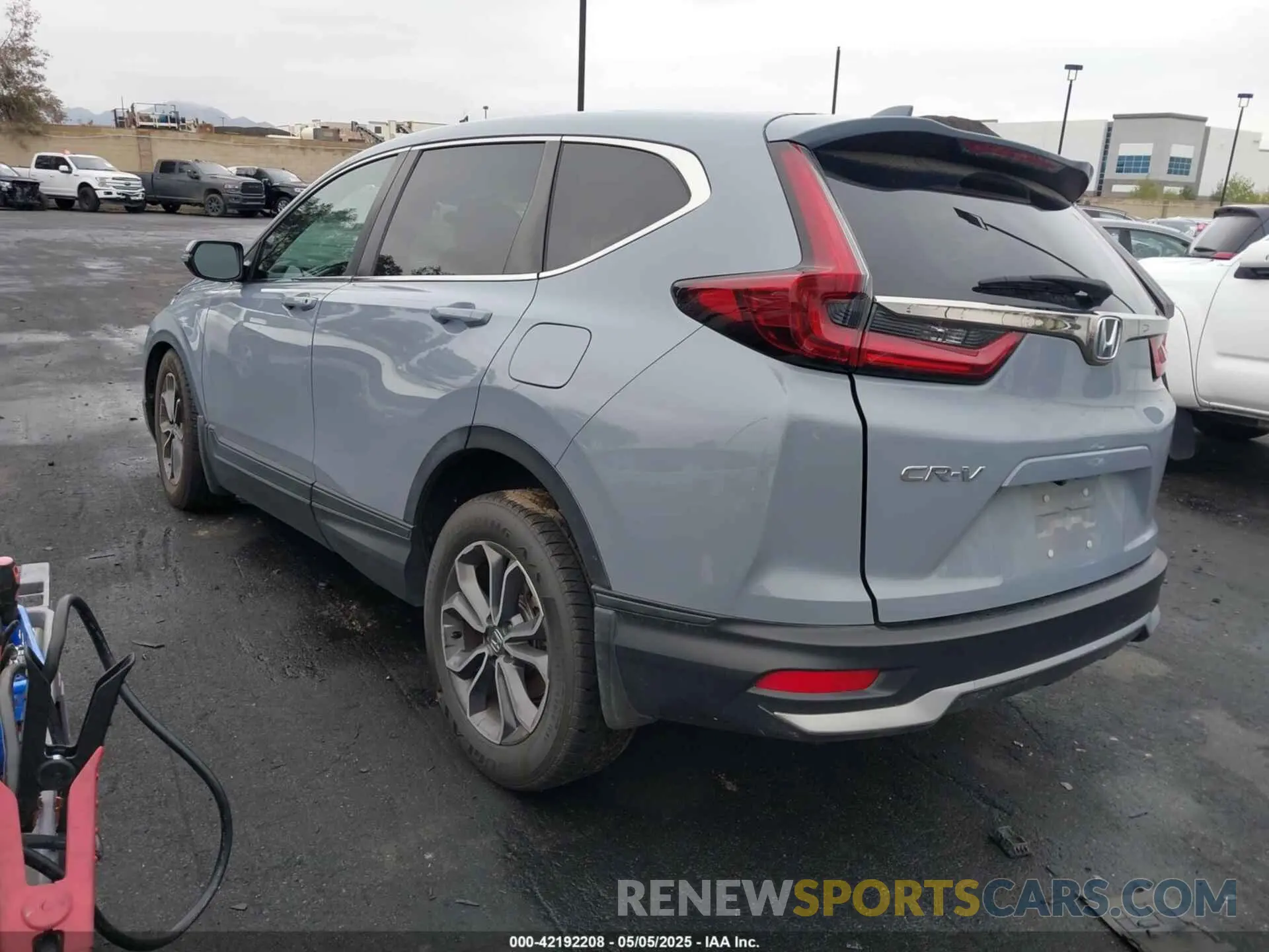 3 fotografías del automóvil dañado 5J6RW1H58NA023565 HONDA CR-V 2022