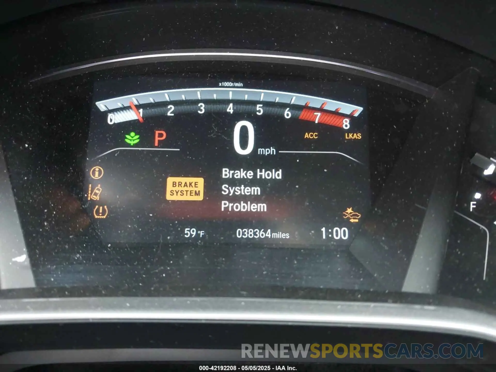 7 fotografías del automóvil dañado 5J6RW1H58NA023565 HONDA CR-V 2022