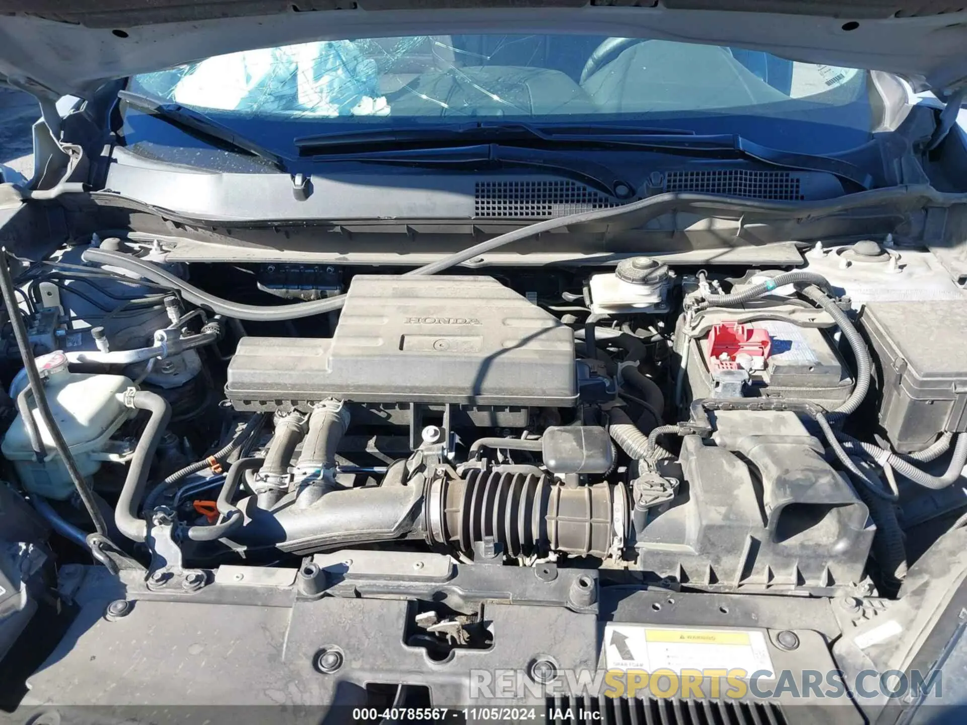10 fotografías del automóvil dañado 5J6RW1H5XNA003897 HONDA CR-V 2022