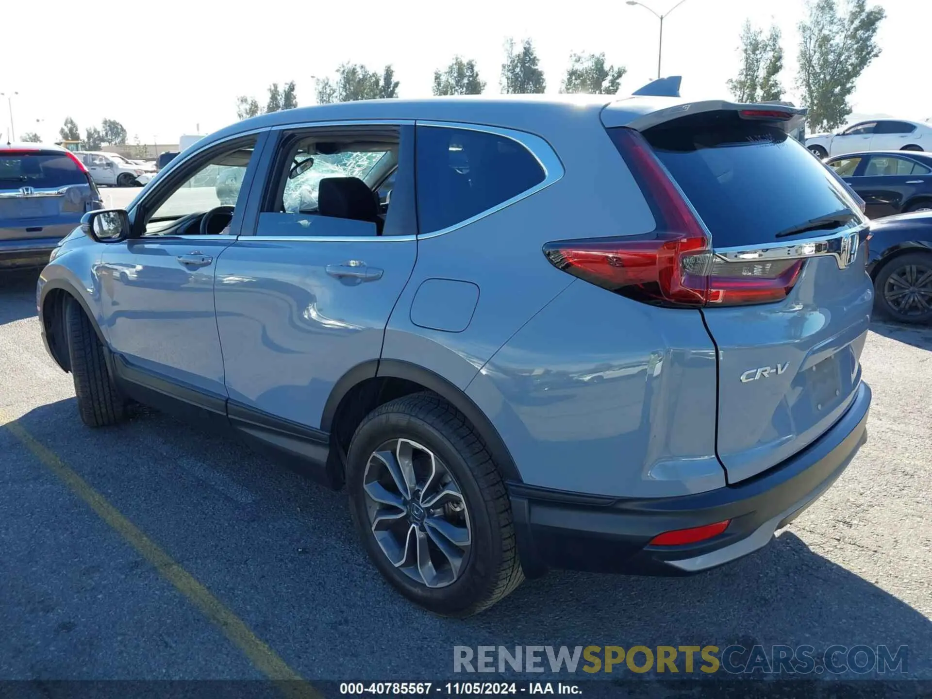 3 fotografías del automóvil dañado 5J6RW1H5XNA003897 HONDA CR-V 2022