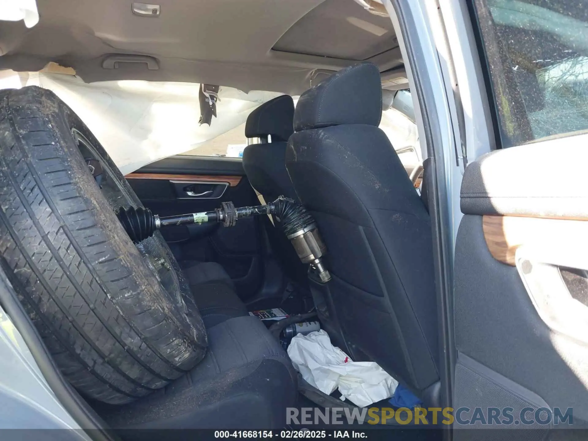 8 fotografías del automóvil dañado 5J6RW1H5XNA005441 HONDA CR-V 2022