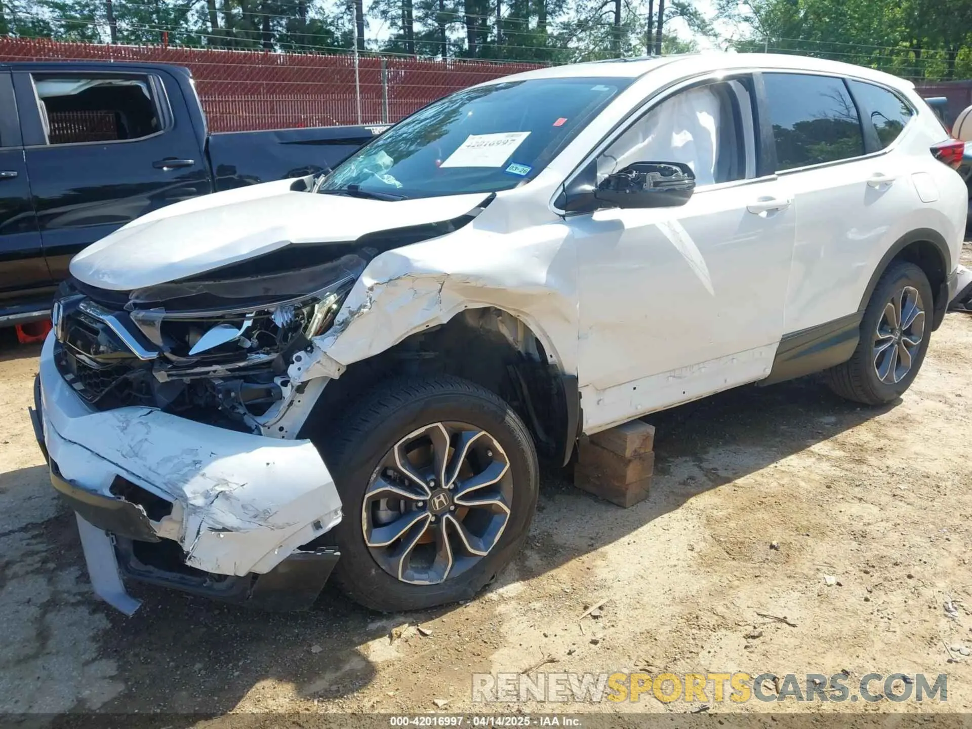 17 fotografías del automóvil dañado 5J6RW1H82NA004522 HONDA CR-V 2022