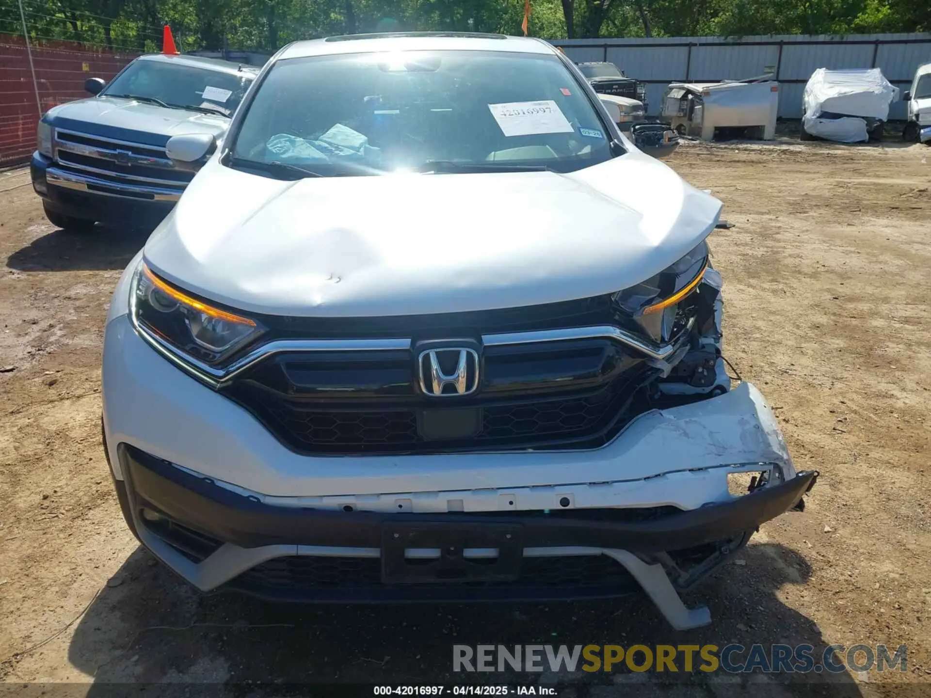 6 fotografías del automóvil dañado 5J6RW1H82NA004522 HONDA CR-V 2022