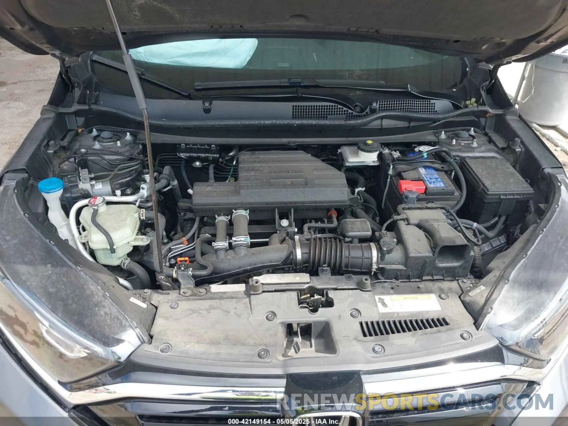10 fotografías del automóvil dañado 5J6RW1H83NA014900 HONDA CR-V 2022