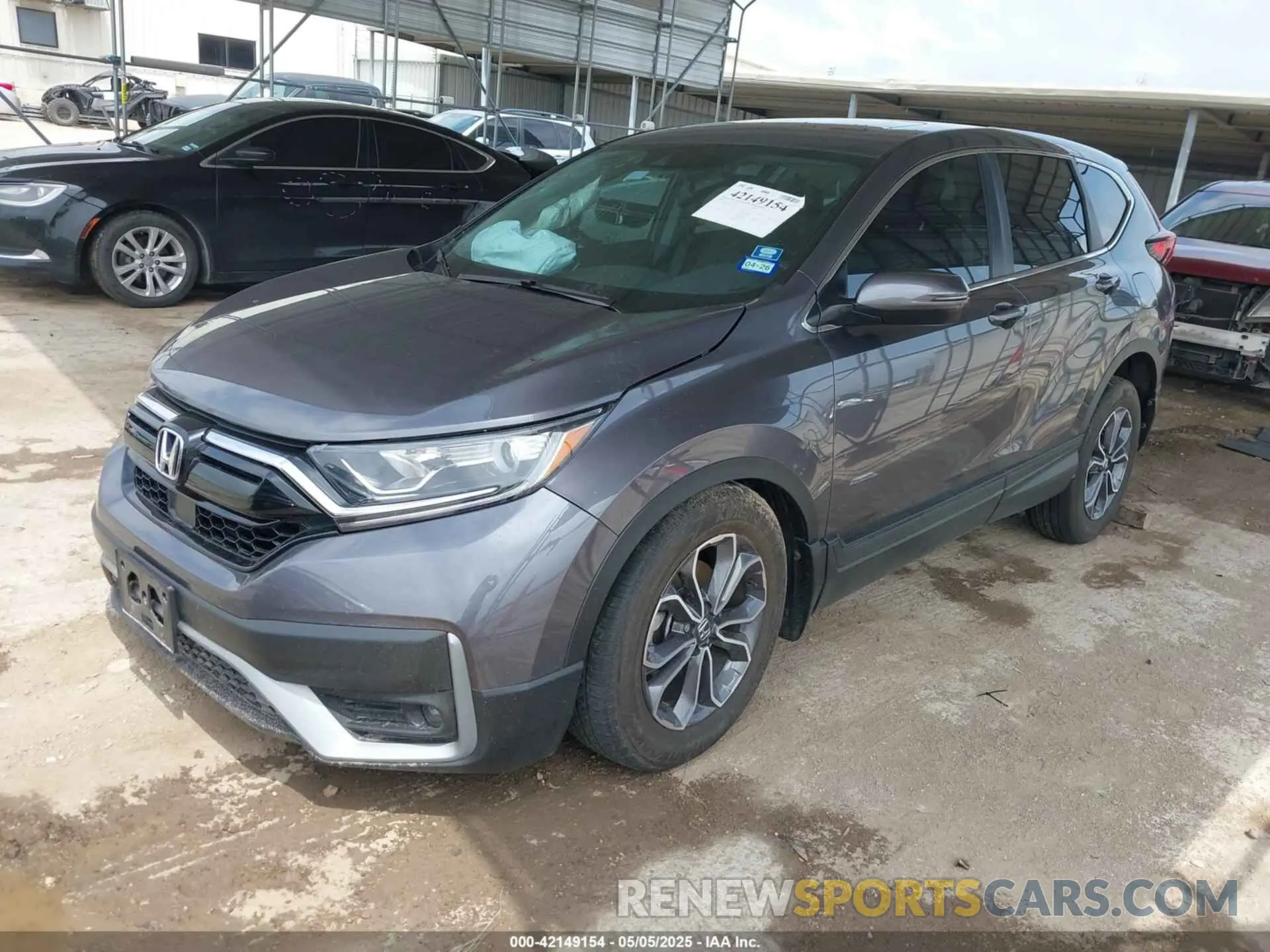 2 fotografías del automóvil dañado 5J6RW1H83NA014900 HONDA CR-V 2022
