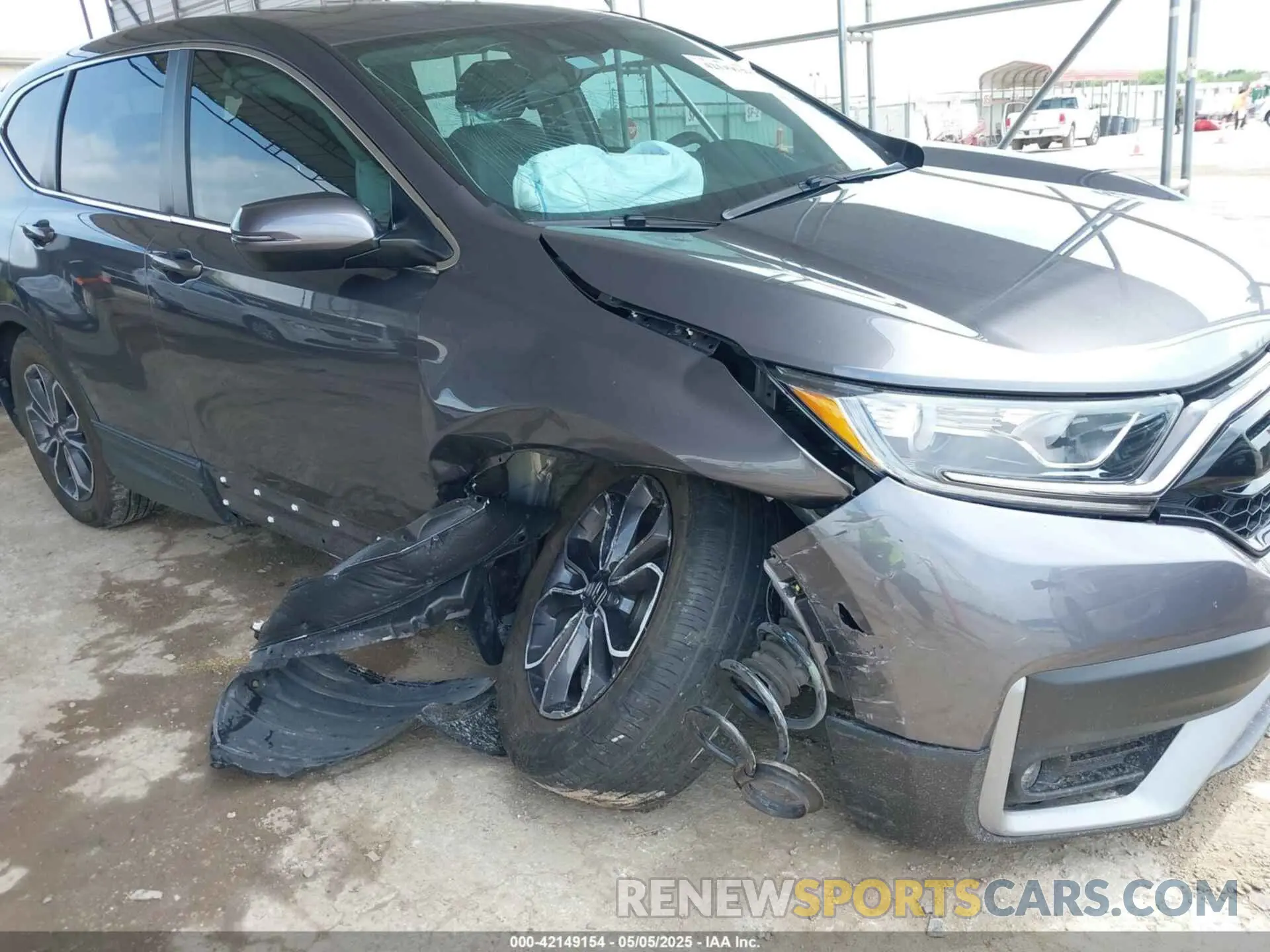 6 fotografías del automóvil dañado 5J6RW1H83NA014900 HONDA CR-V 2022