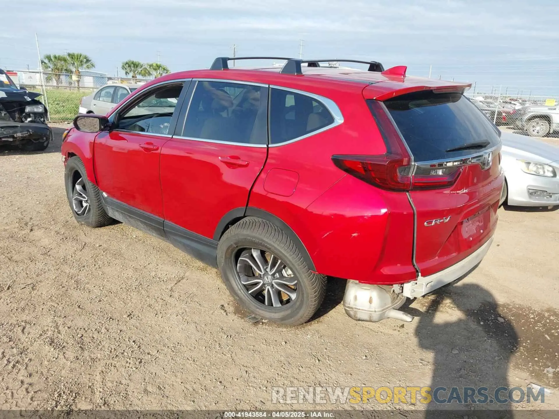 3 fotografías del automóvil dañado 5J6RW1H84NA022861 HONDA CR-V 2022