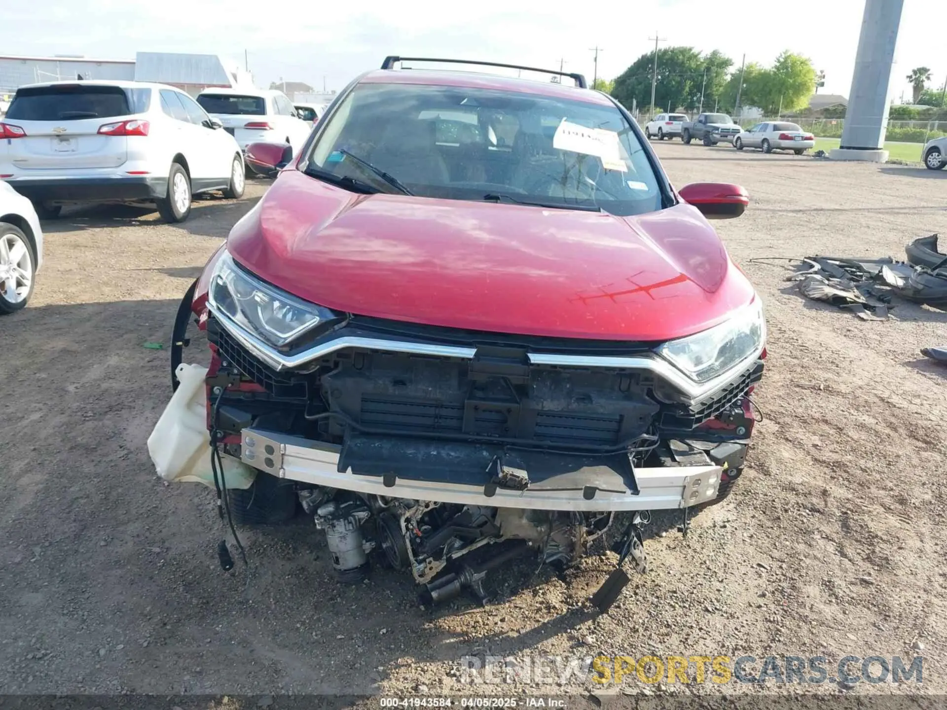 6 fotografías del automóvil dañado 5J6RW1H84NA022861 HONDA CR-V 2022