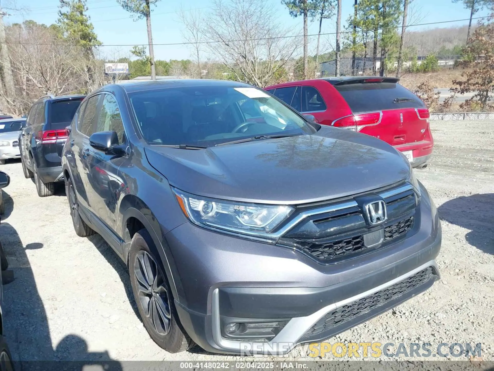 13 fotografías del automóvil dañado 5J6RW1H88NA016822 HONDA CR-V 2022