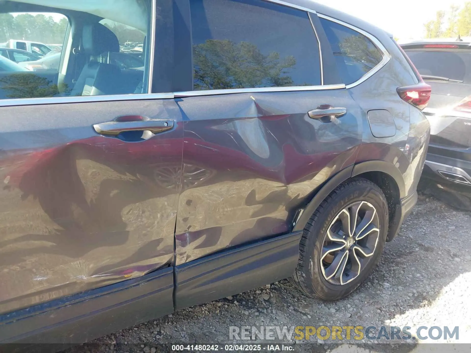 6 fotografías del automóvil dañado 5J6RW1H88NA016822 HONDA CR-V 2022