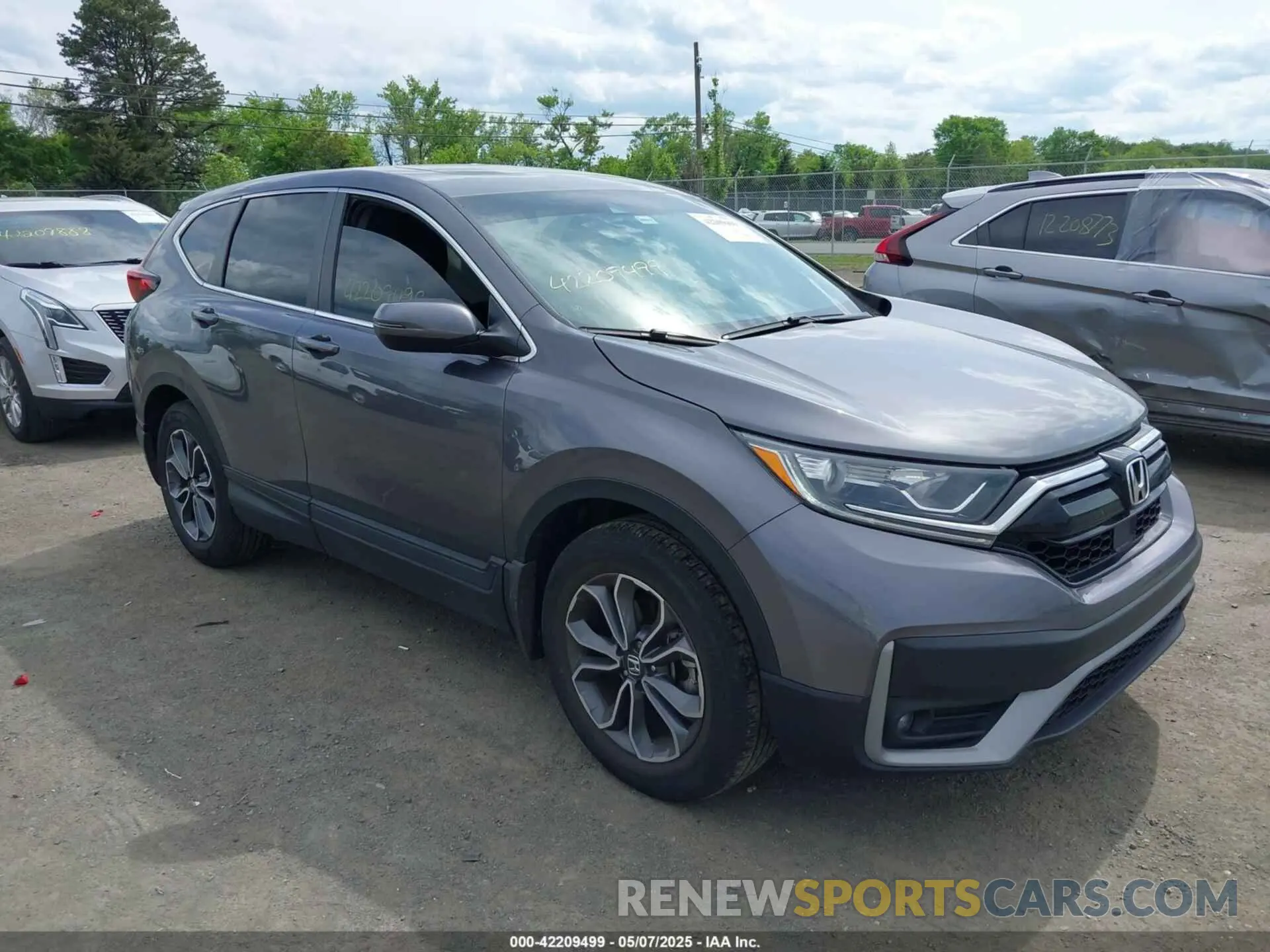 1 fotografías del automóvil dañado 5J6RW1H8XNA019768 HONDA CR-V 2022