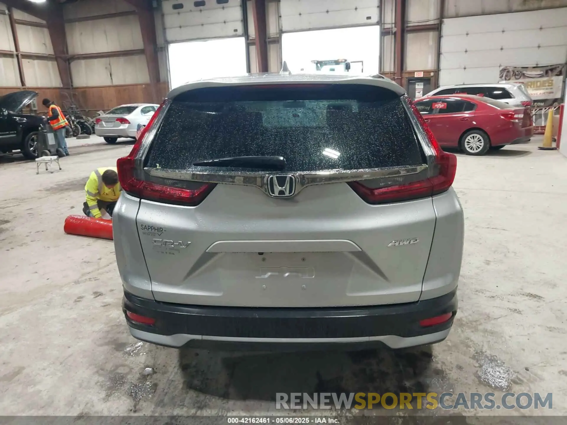 16 fotografías del automóvil dañado 5J6RW2H51NA013787 HONDA CR-V 2022