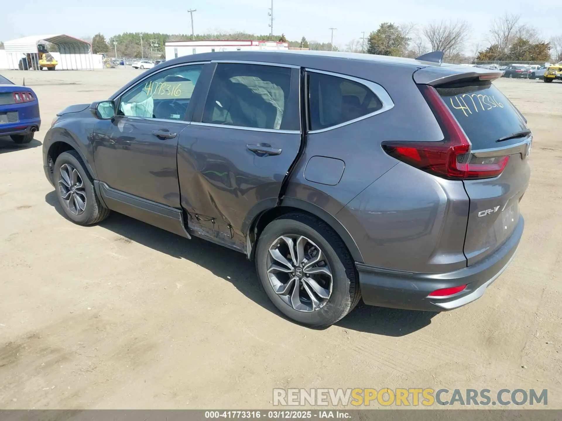 3 fotografías del automóvil dañado 5J6RW2H52NA007948 HONDA CR-V 2022