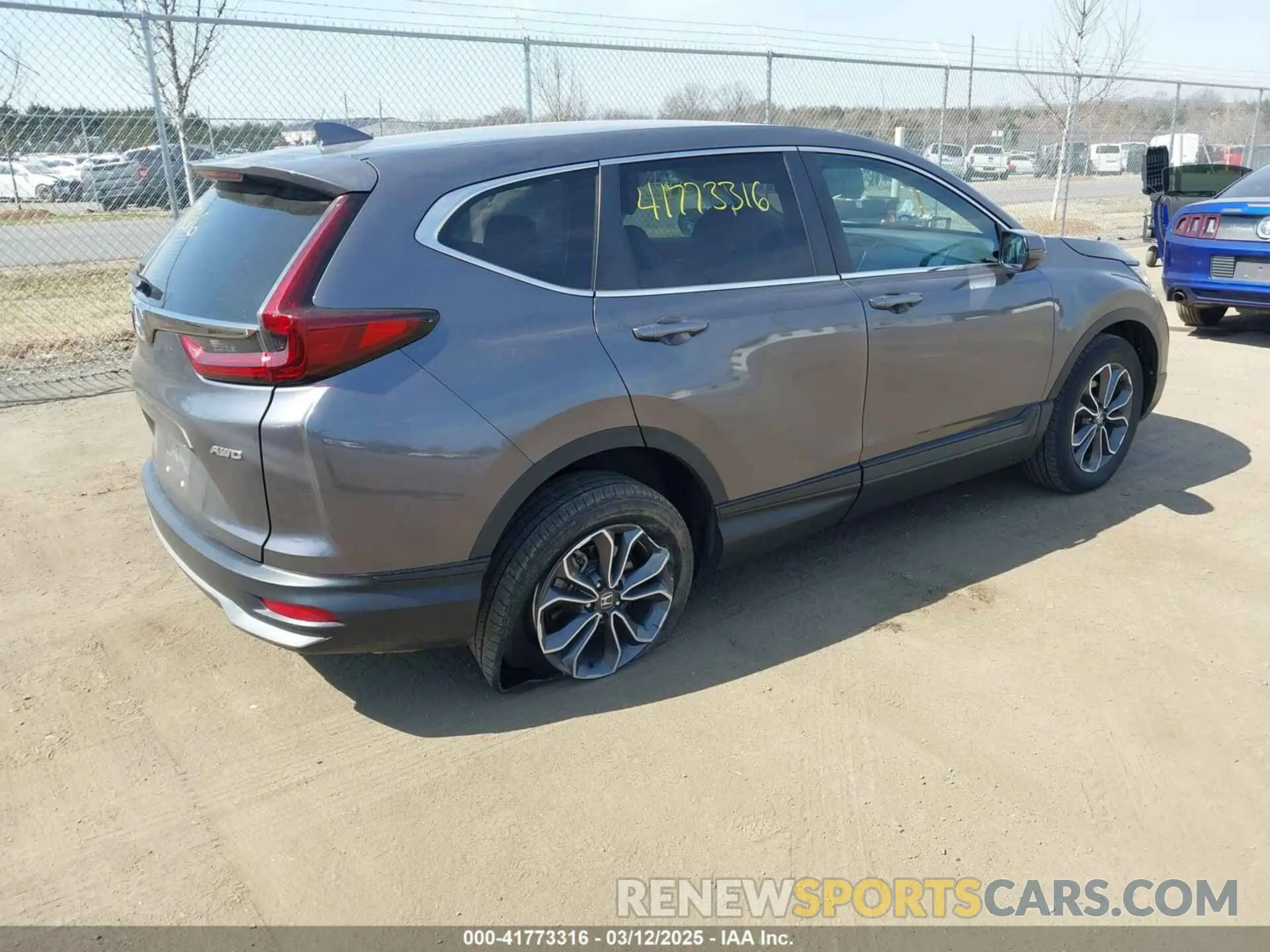 4 fotografías del automóvil dañado 5J6RW2H52NA007948 HONDA CR-V 2022