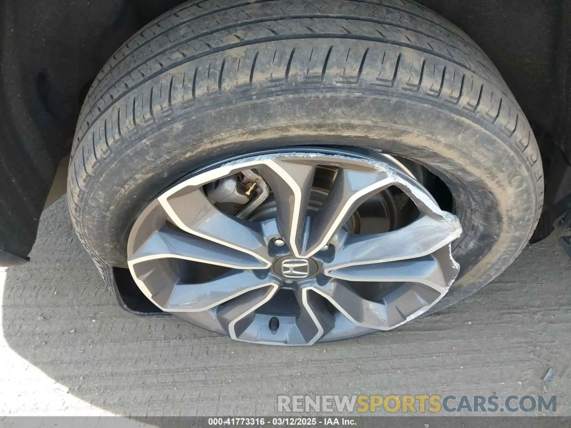 6 fotografías del automóvil dañado 5J6RW2H52NA007948 HONDA CR-V 2022