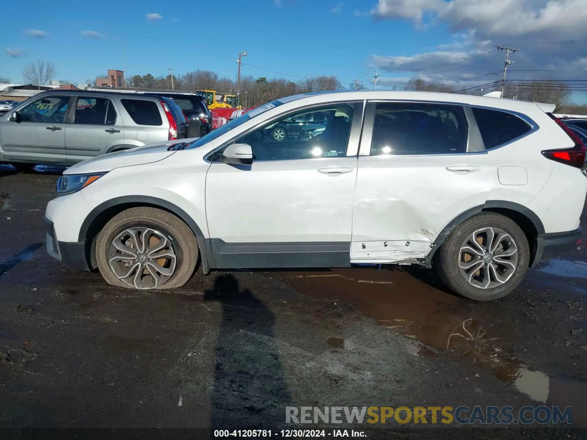 18 fotografías del automóvil dañado 5J6RW2H52NL002009 HONDA CR-V 2022