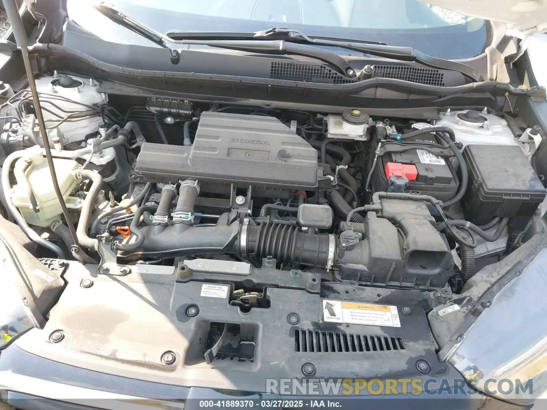 10 fotografías del automóvil dañado 5J6RW2H82NA008317 HONDA CR-V 2022