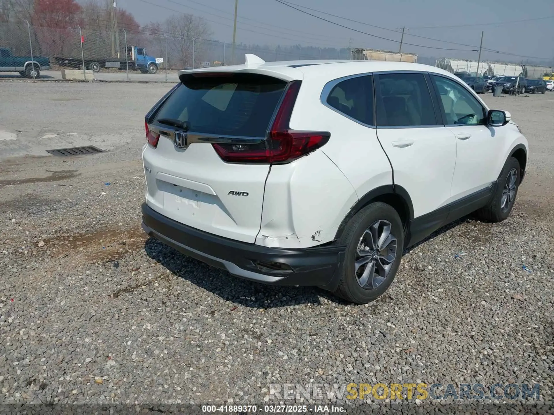 4 fotografías del automóvil dañado 5J6RW2H82NA008317 HONDA CR-V 2022