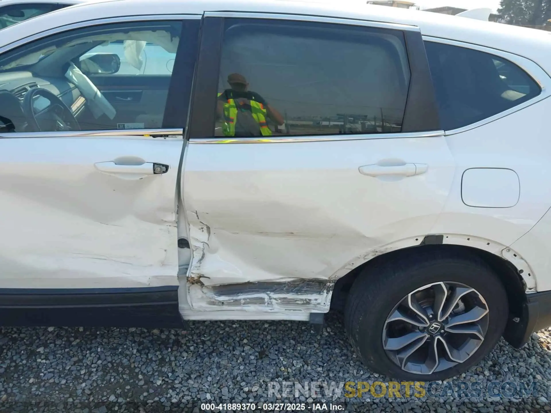 6 fotografías del automóvil dañado 5J6RW2H82NA008317 HONDA CR-V 2022