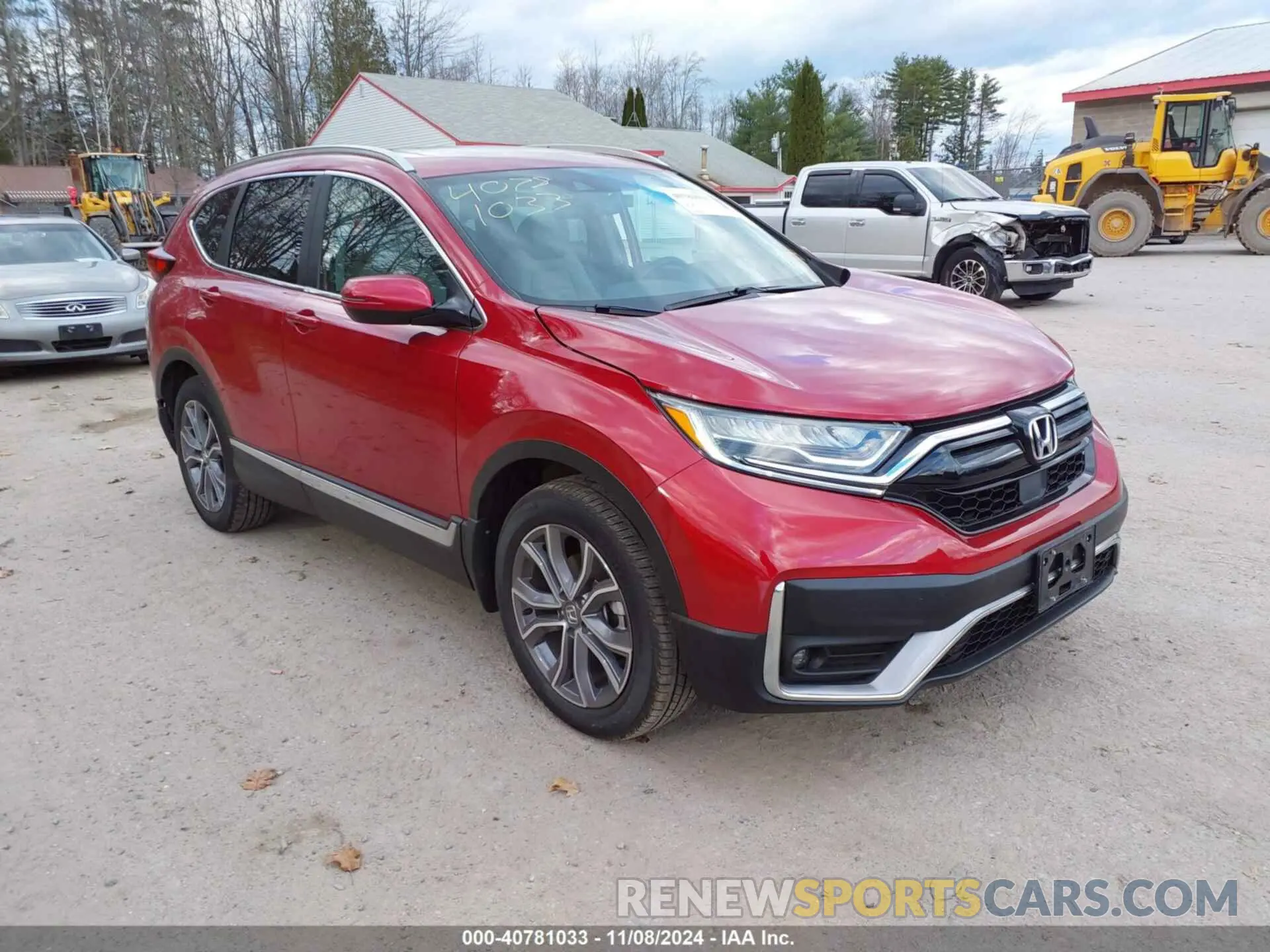 1 fotografías del automóvil dañado 5J6RW2H99NL005329 HONDA CR-V 2022