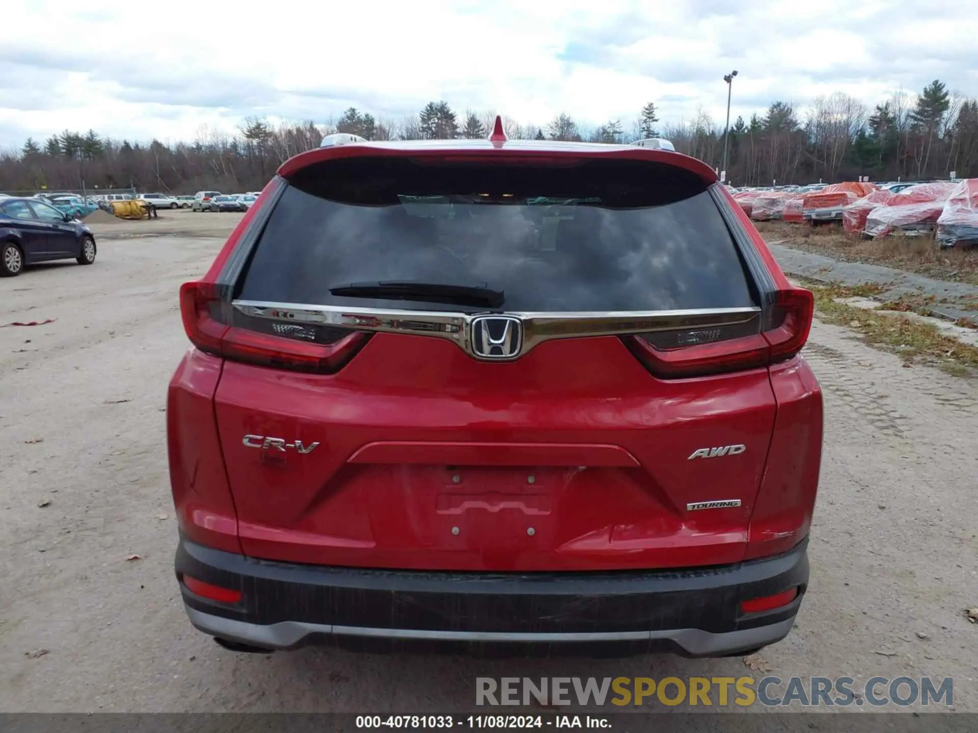16 fotografías del automóvil dañado 5J6RW2H99NL005329 HONDA CR-V 2022