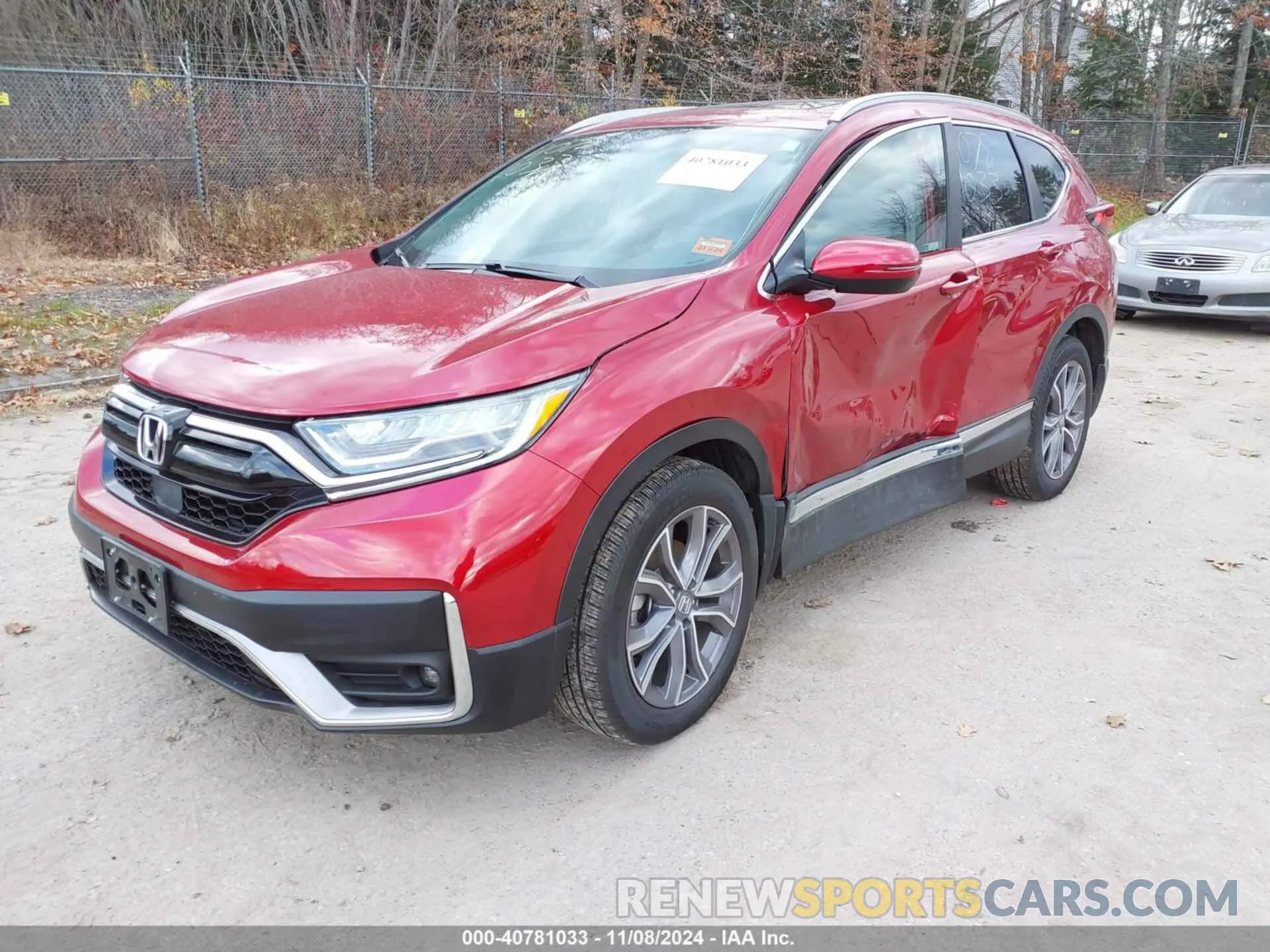 2 fotografías del automóvil dañado 5J6RW2H99NL005329 HONDA CR-V 2022