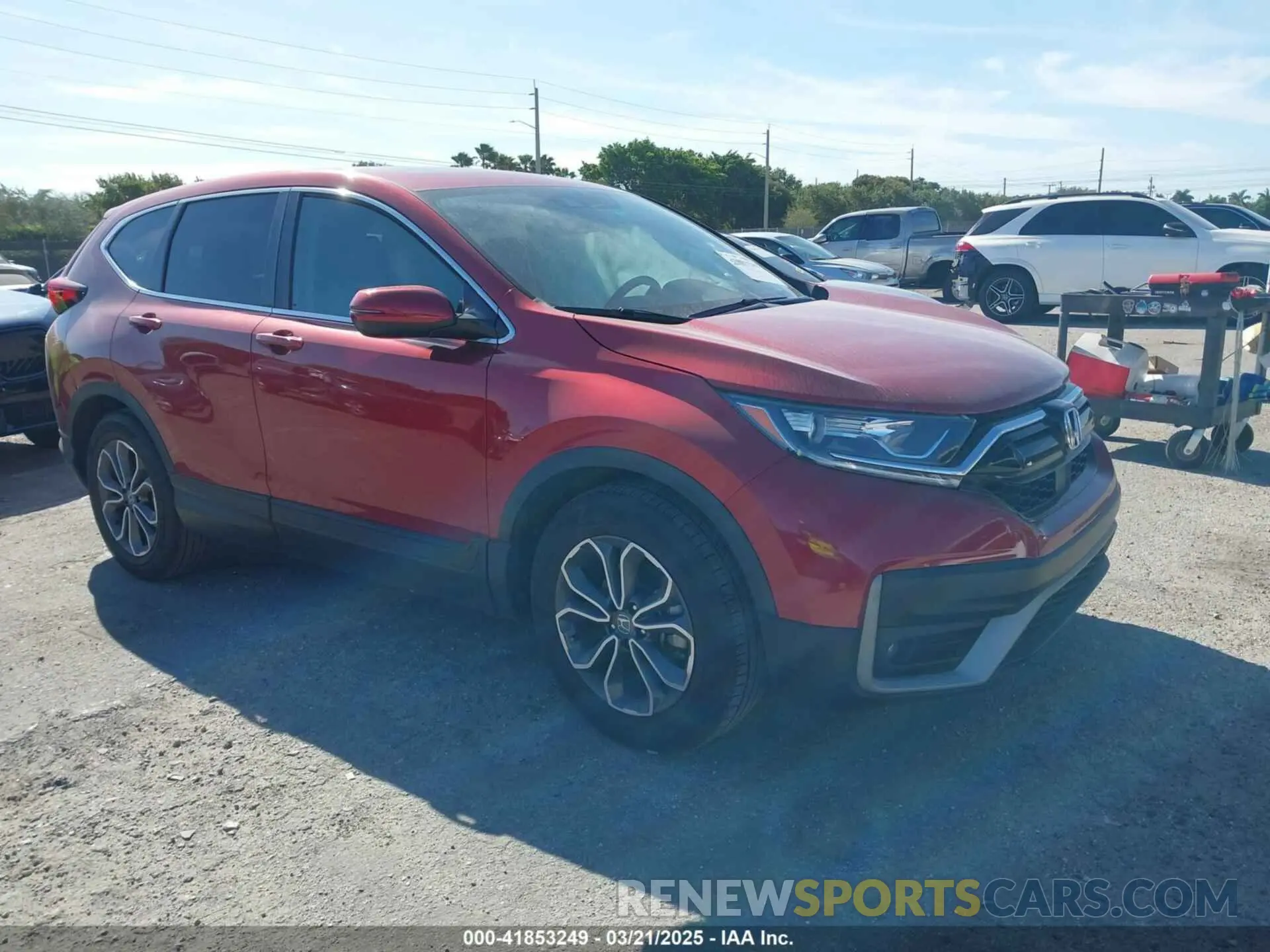 1 fotografías del automóvil dañado 7FARW1H53NE024446 HONDA CR-V 2022