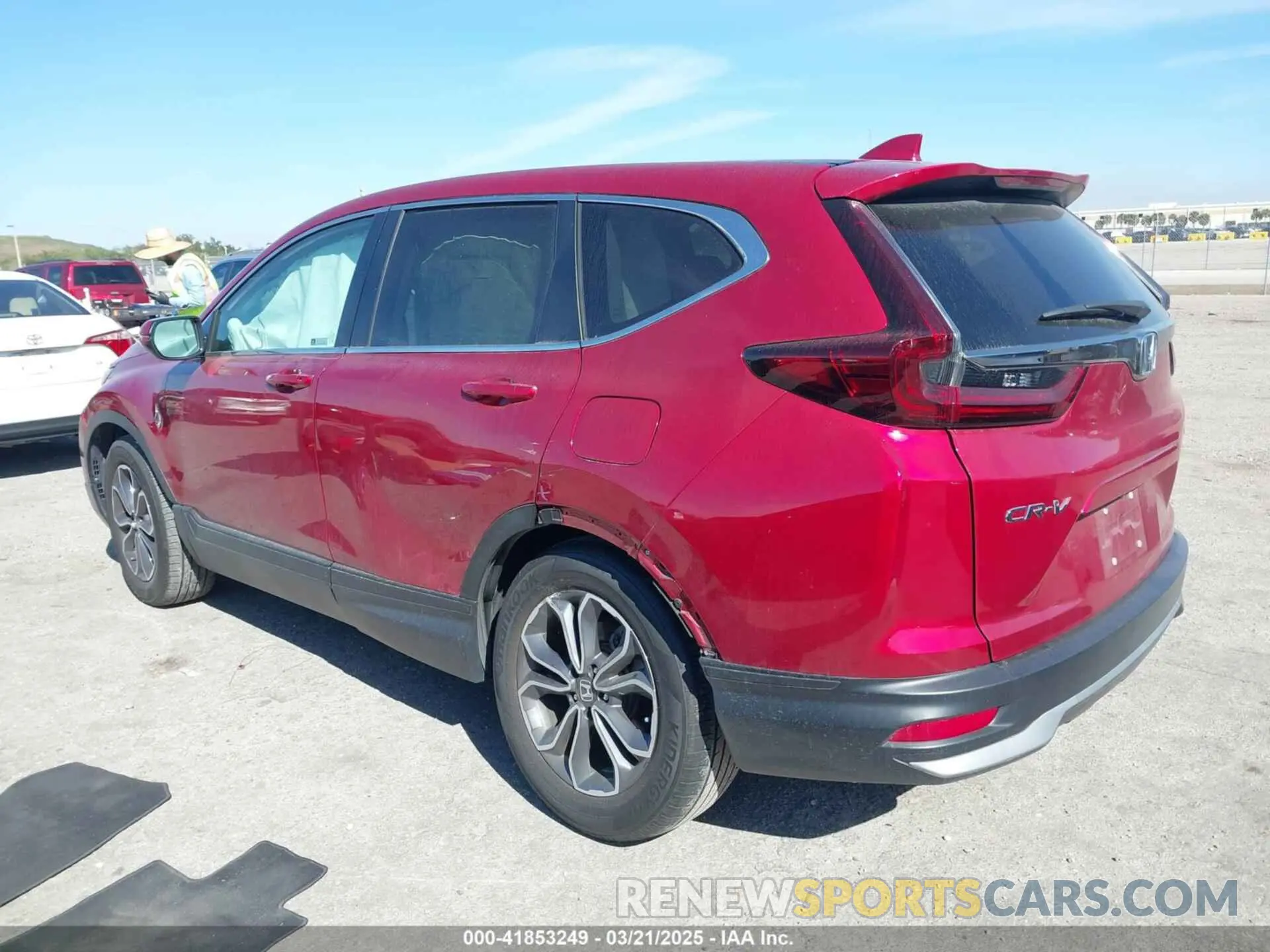 6 fotografías del automóvil dañado 7FARW1H53NE024446 HONDA CR-V 2022