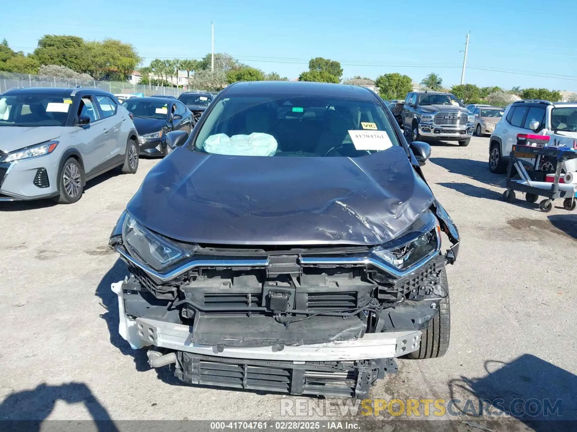 6 fotografías del automóvil dañado 7FARW1H54NE002276 HONDA CR-V 2022