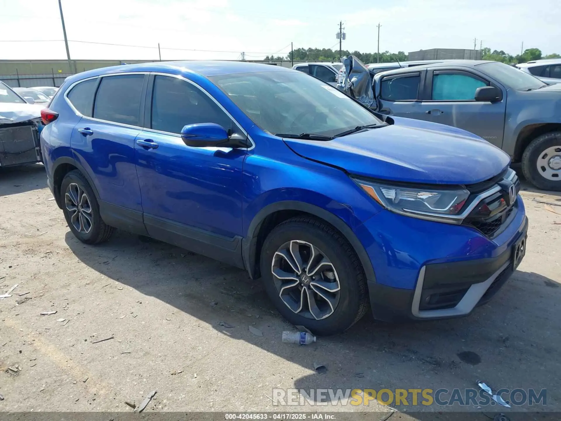 1 fotografías del automóvil dañado 7FARW1H55NE018082 HONDA CR-V 2022