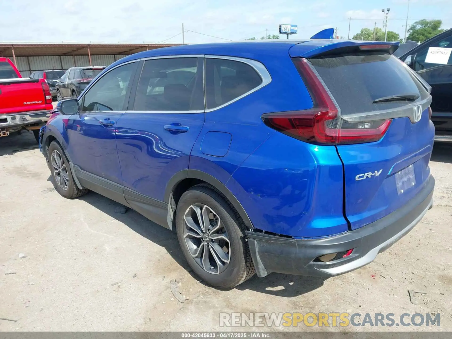 3 fotografías del automóvil dañado 7FARW1H55NE018082 HONDA CR-V 2022