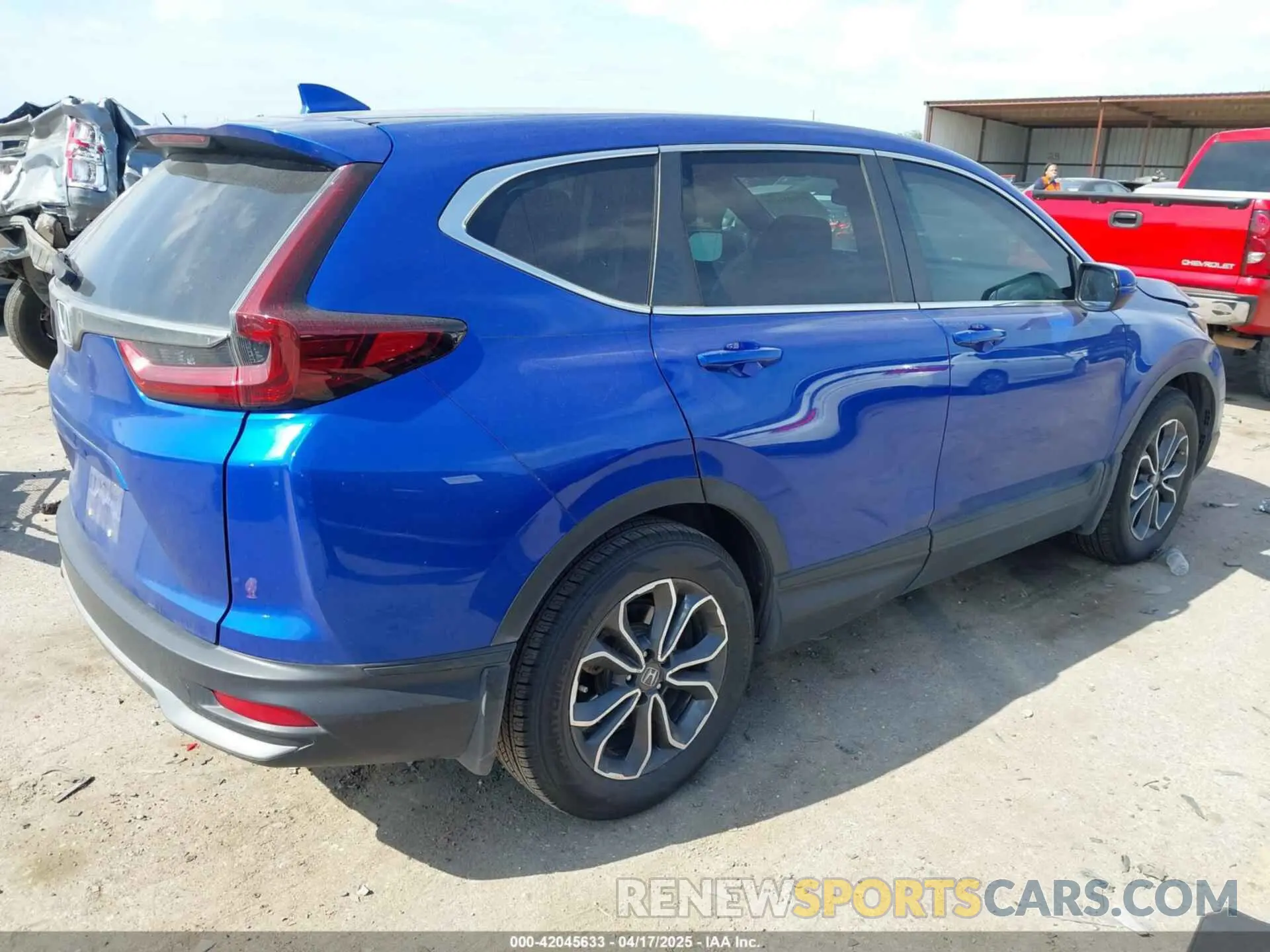 4 fotografías del automóvil dañado 7FARW1H55NE018082 HONDA CR-V 2022