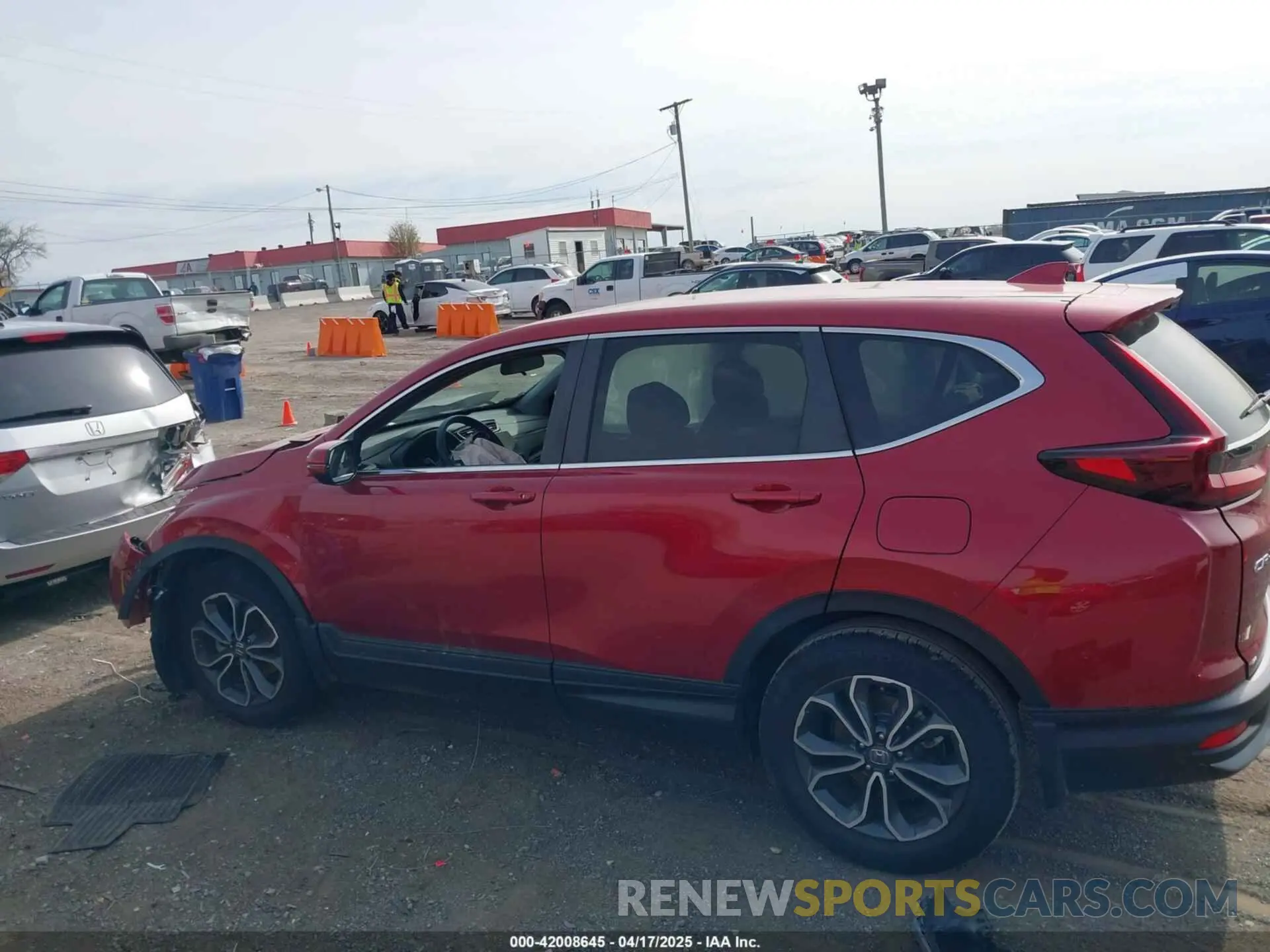 14 fotografías del automóvil dañado 7FARW1H58NE002751 HONDA CR-V 2022