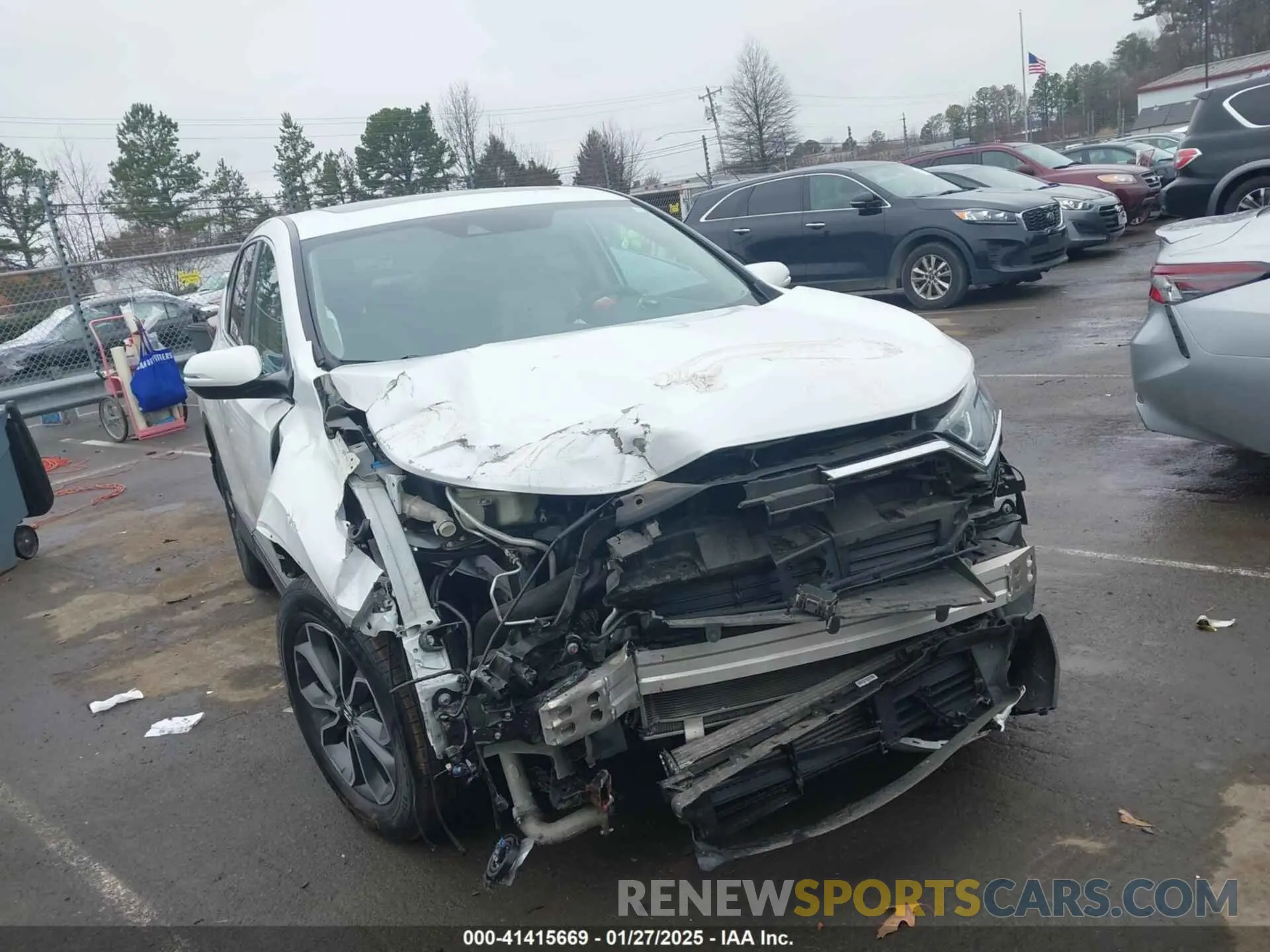 13 fotografías del automóvil dañado 7FARW1H84NE001719 HONDA CR-V 2022
