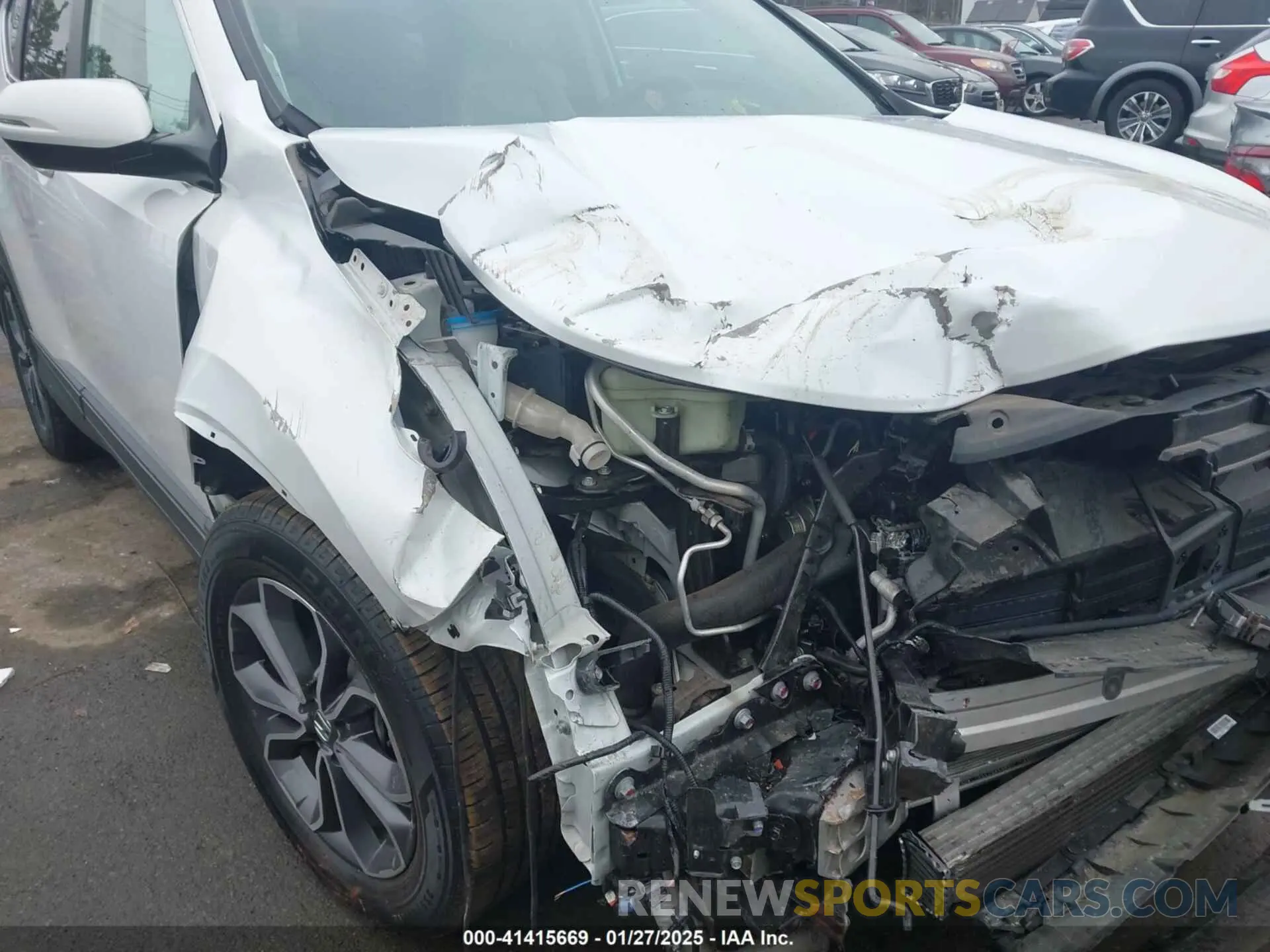 17 fotografías del automóvil dañado 7FARW1H84NE001719 HONDA CR-V 2022